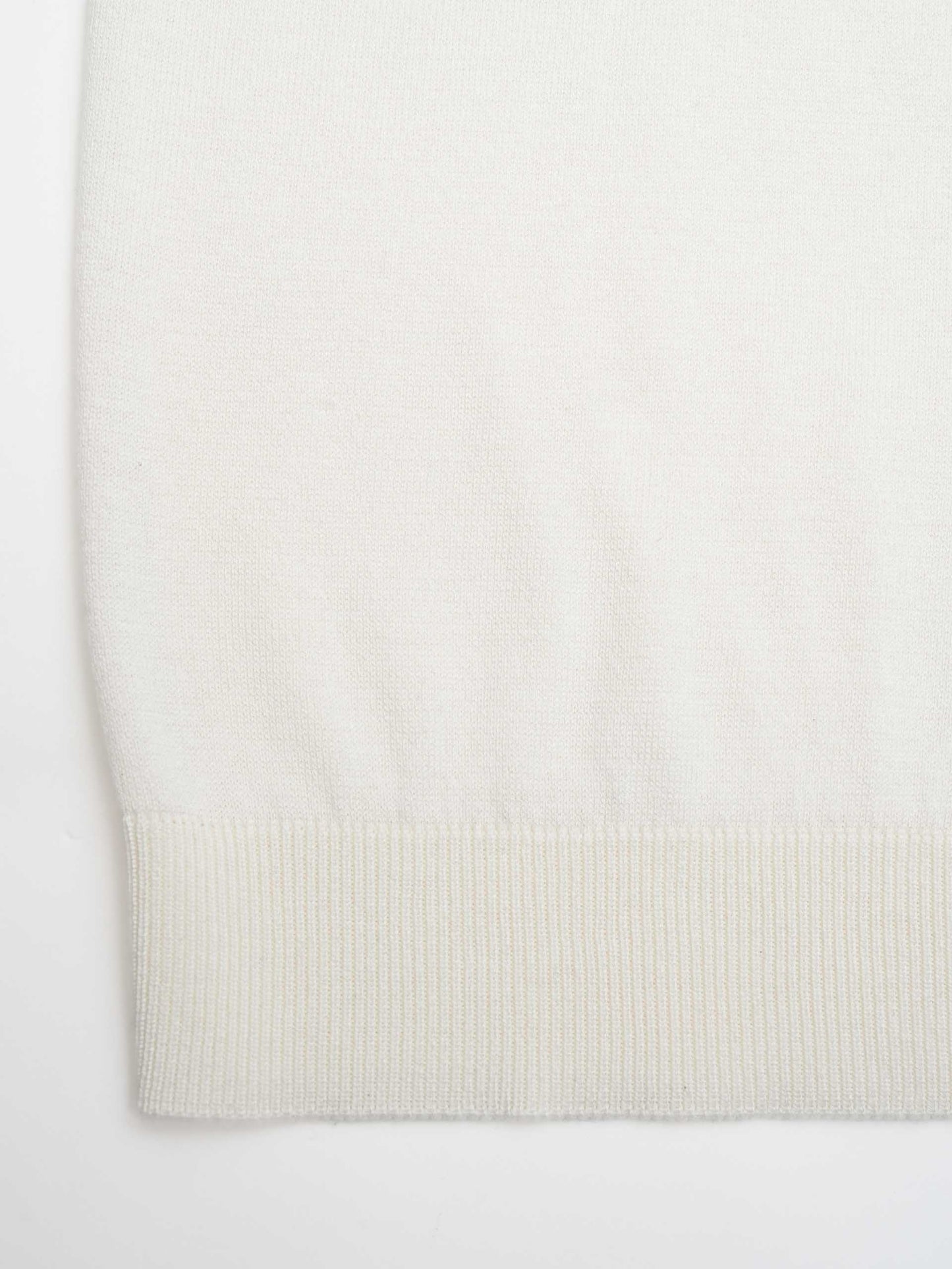 DONDUP - Strick-T-Shirt aus Seiden-Mix für Herren Off-White