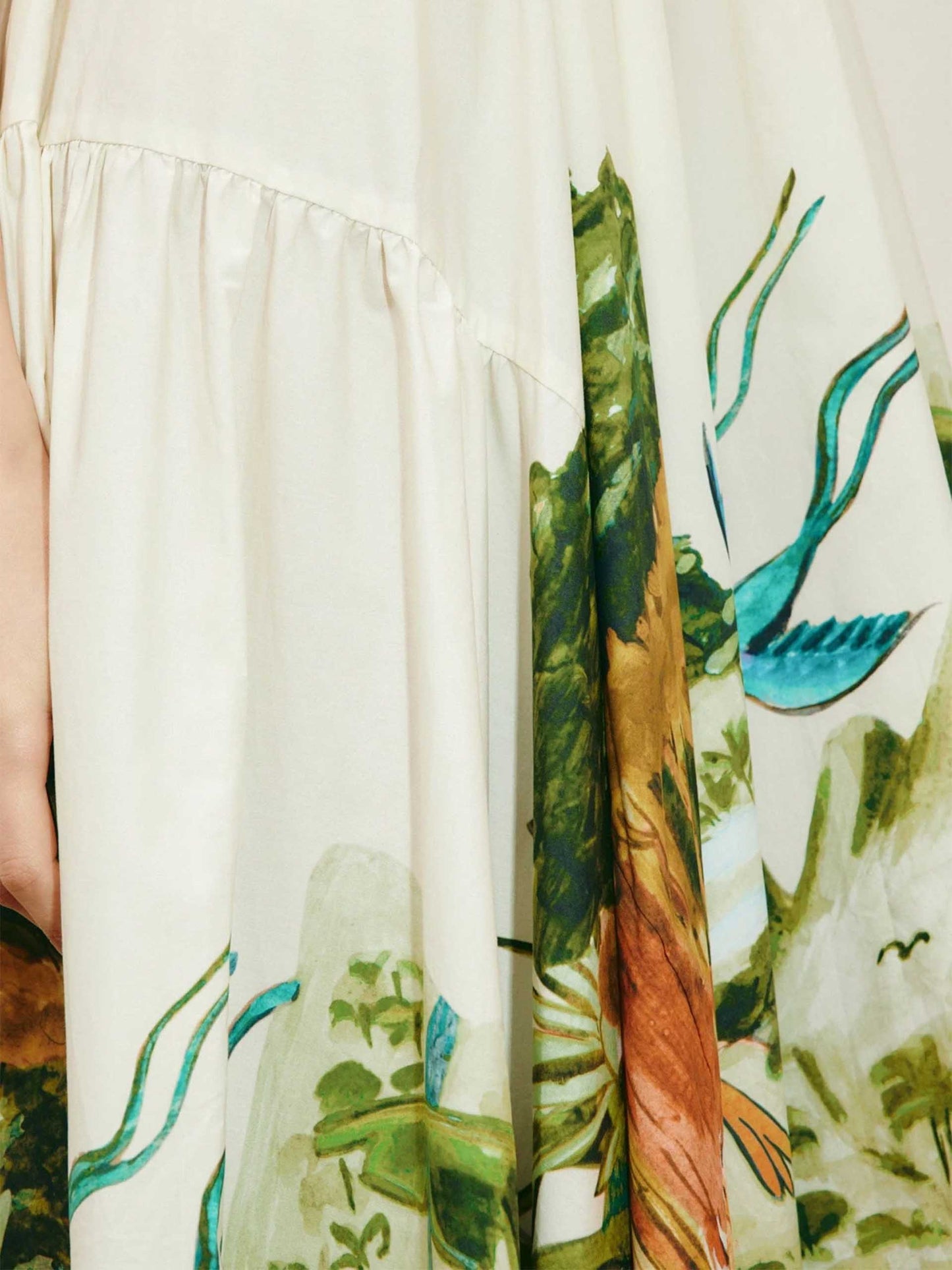 ALEMAIS - Midikleid Toucan Tango für Damen