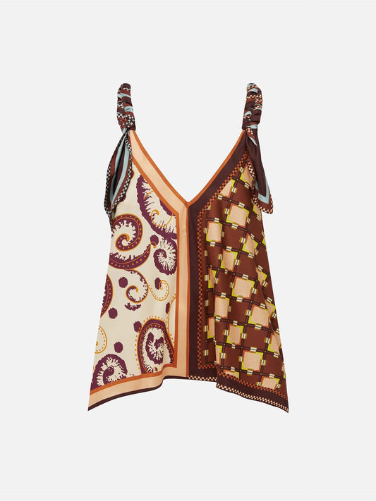 ALEMAIS - Seiden-Top Wilson für Damen