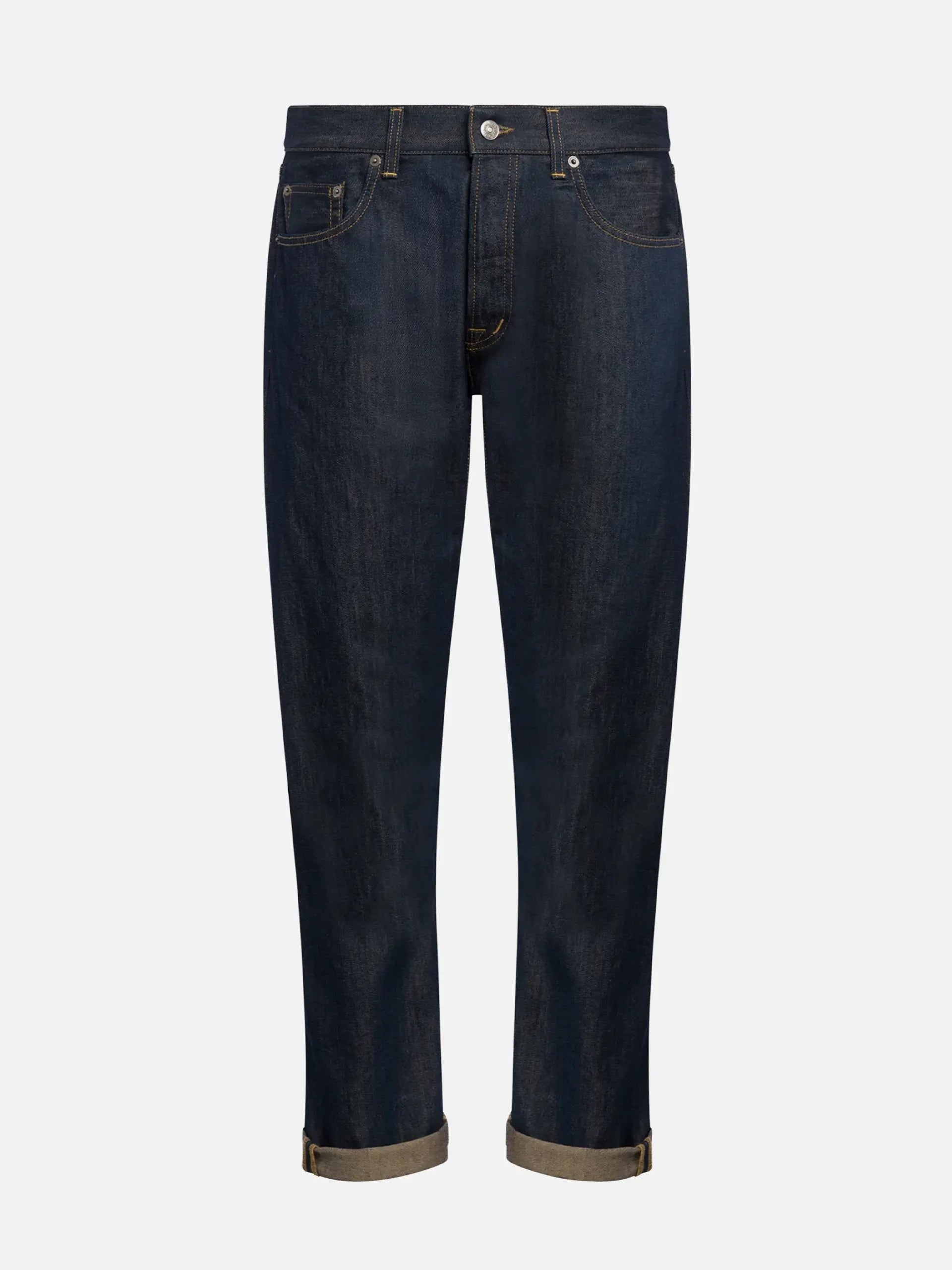 DONDUP - Straight Jeans Bray für Herren Dunkelblau Rinse Denim Dark Navy