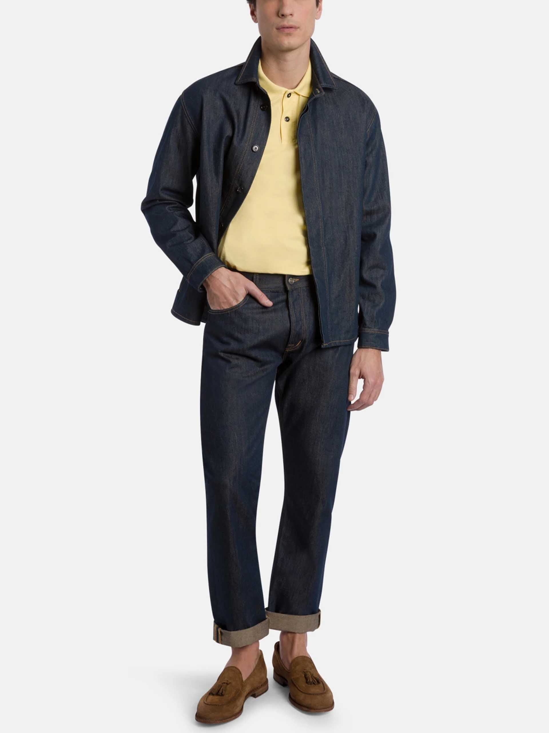 DONDUP - Straight Jeans Bray für Herren Dunkelblau Rinse Denim Dark Navy