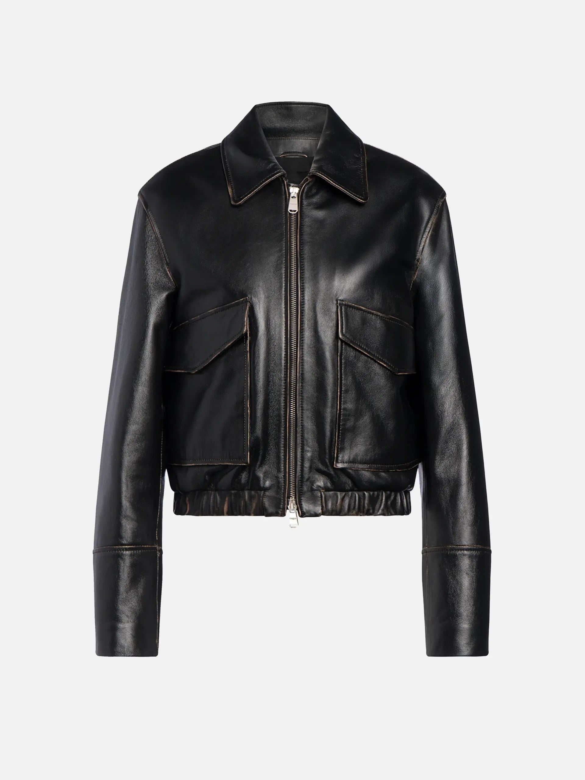 DONDUP - Slim-Fit Lederjacke für Damen