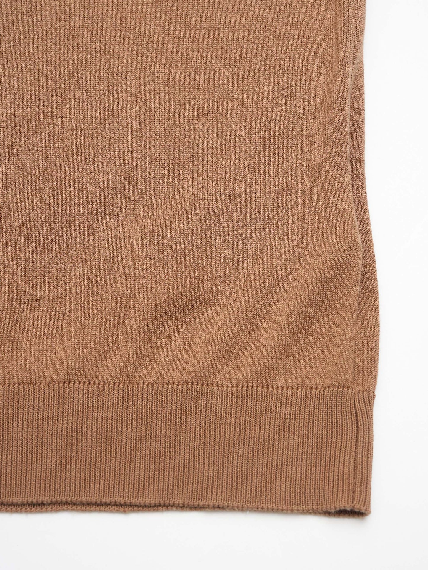 DONDUP - Strick-T-Shirt aus Seiden-Mix für Herren Braun - Brown