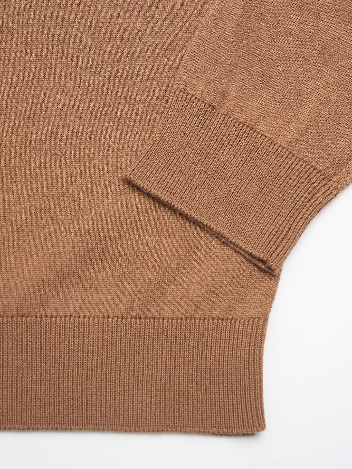 DONDUP - Rundhalspullover aus Seiden-Mix für Herren Braun - Brown