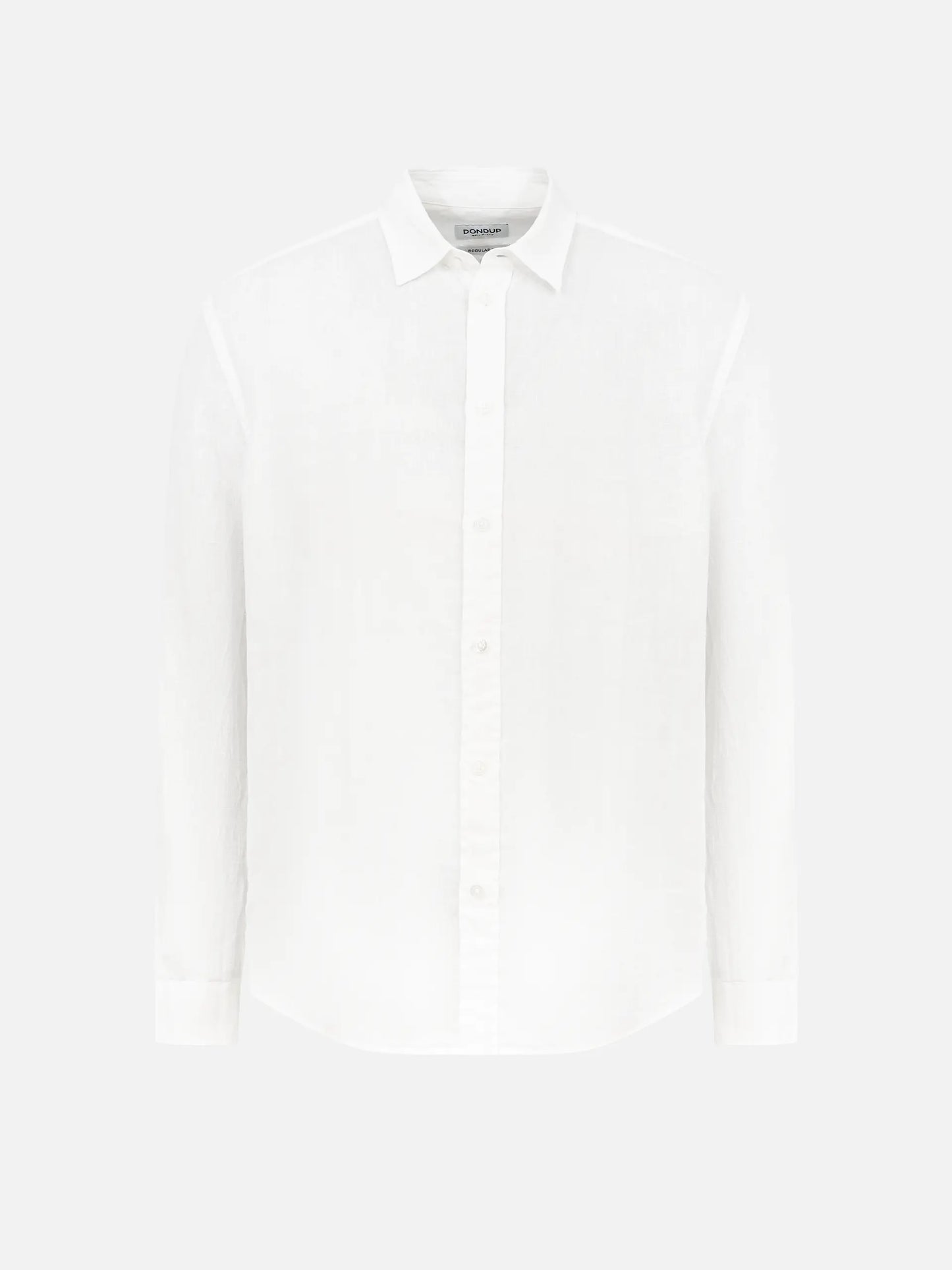 DONDUP - Leinenhemd im Regular-Fit für Herren
