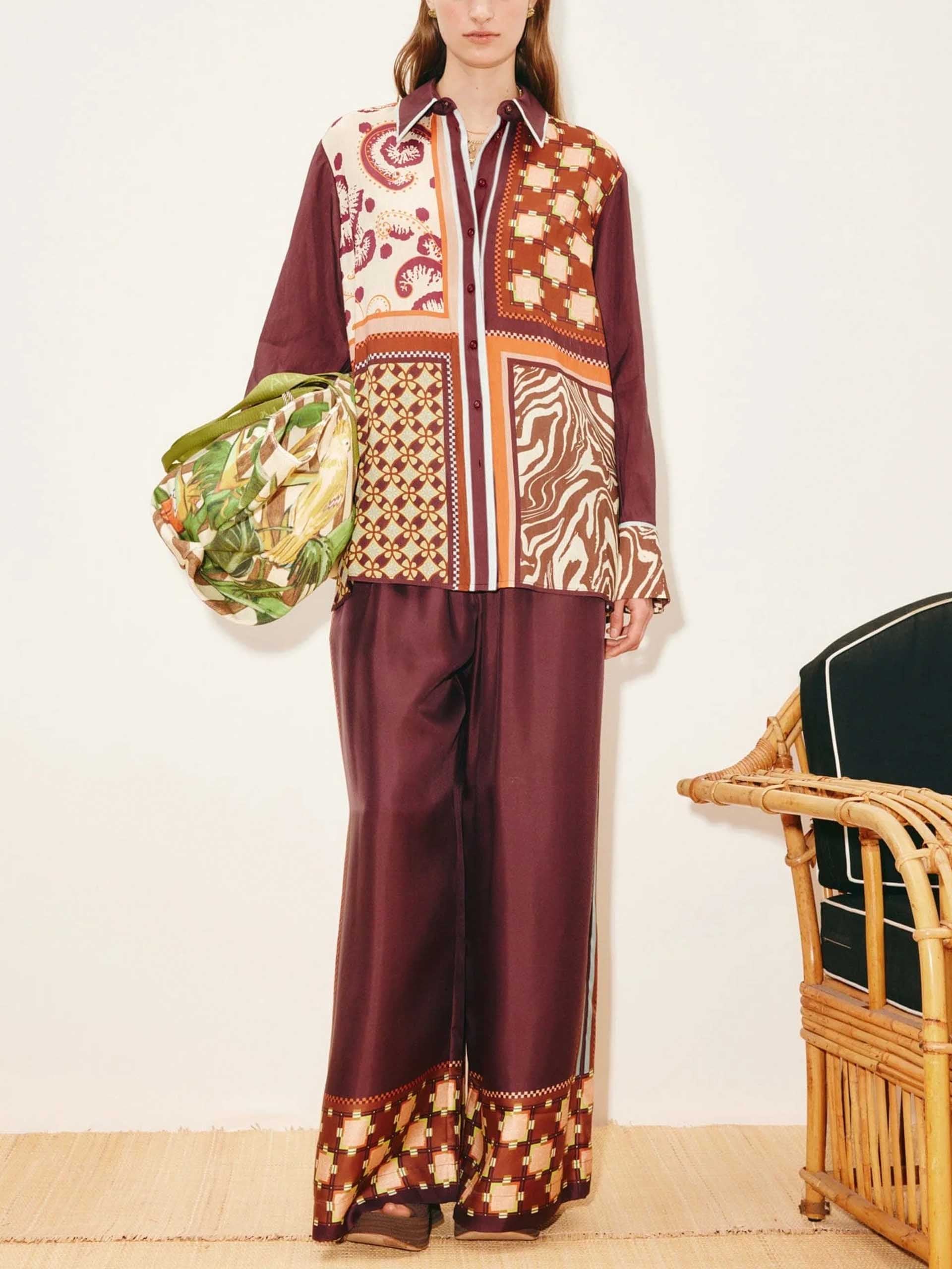 ALEMAIS - Seidenhemd Wilson für Damen