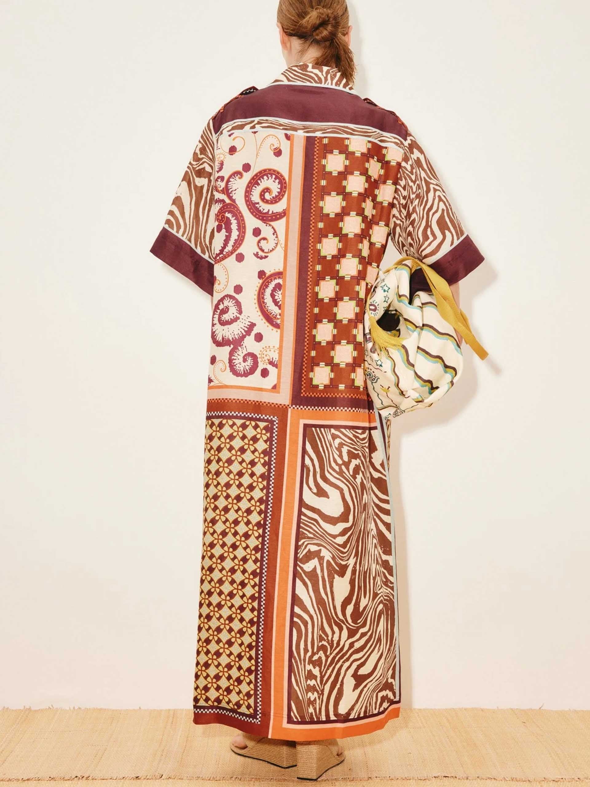 ALEMAIS - Hemdkleid Wilson aus Leinen-Mix für Damen