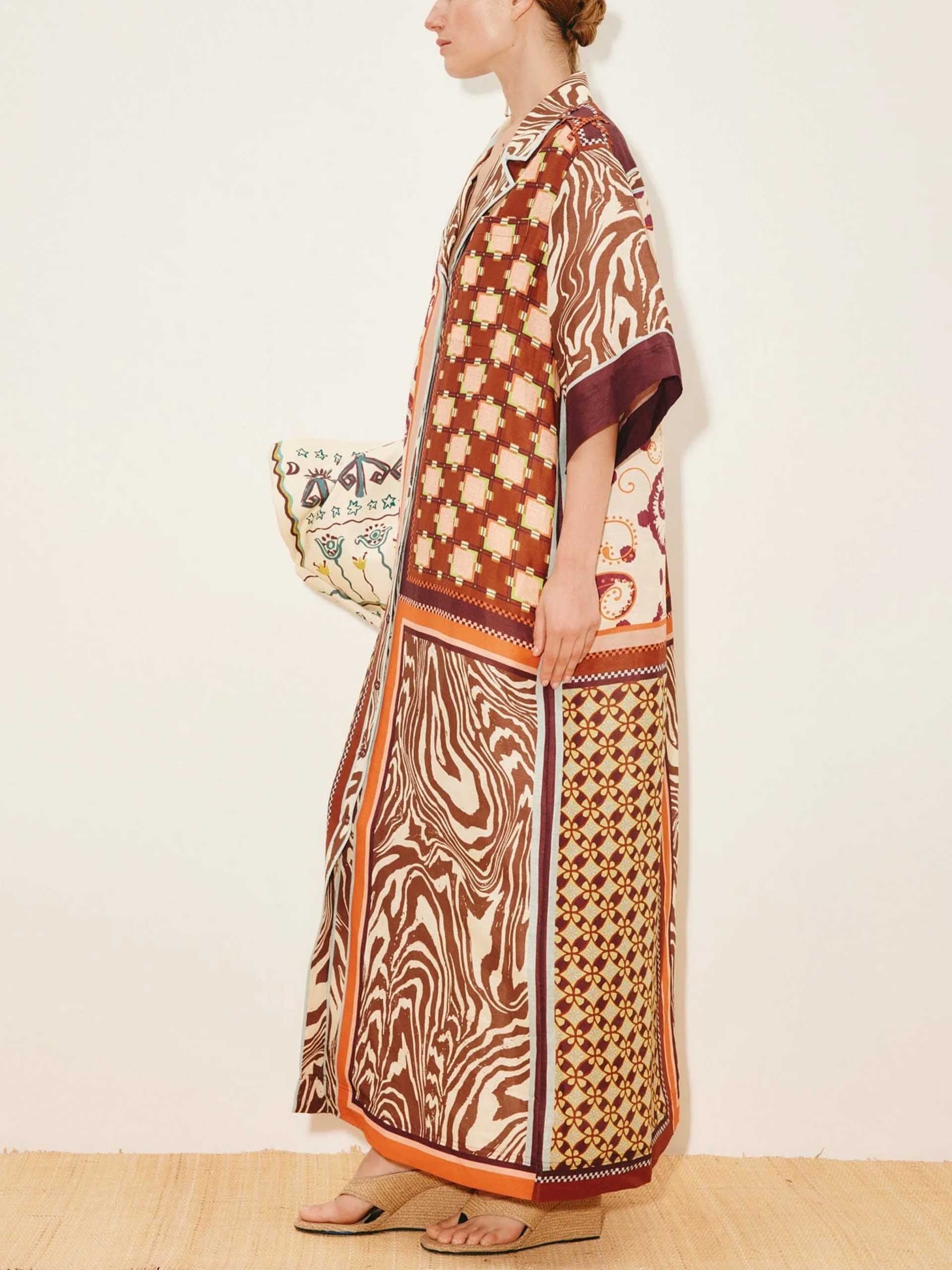 ALEMAIS - Hemdkleid Wilson aus Leinen-Mix für Damen