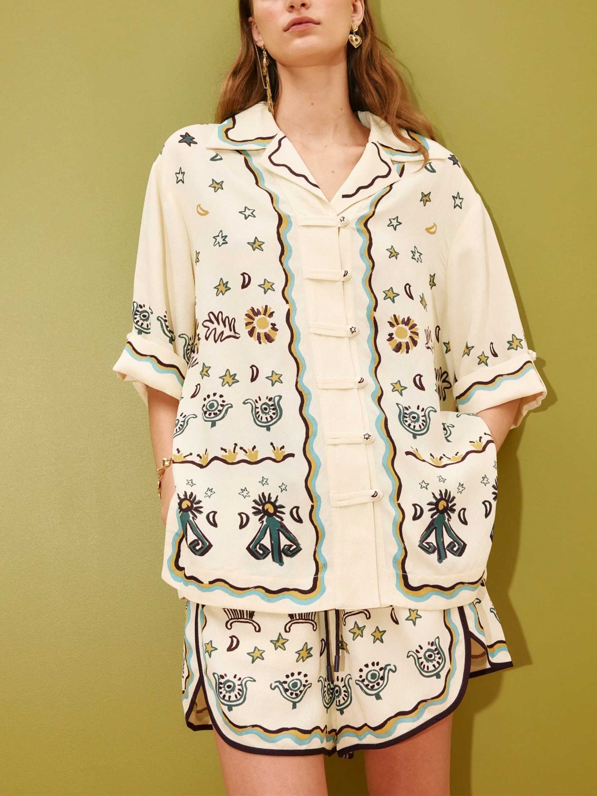 ALEMAIS - Hemd Sun Dancer aus Viskose für Damen