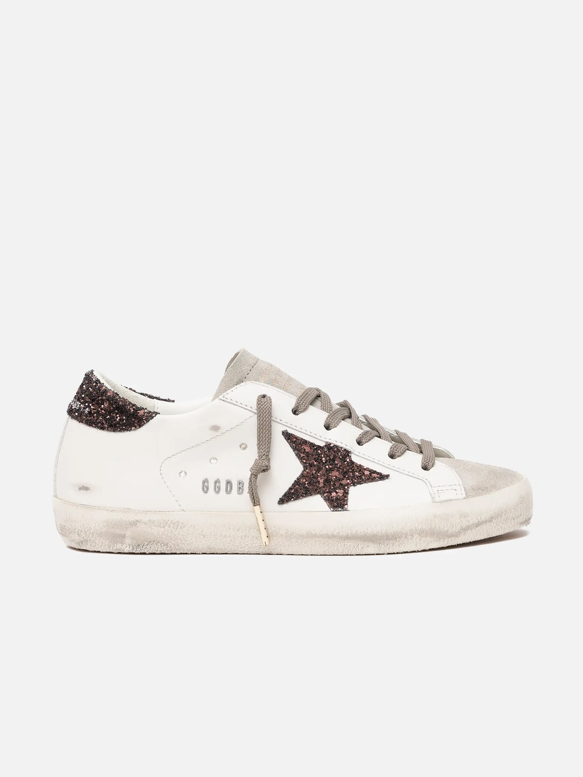 GOLDEN GOOSE - Sneakers Super-Star Glitter für Damen