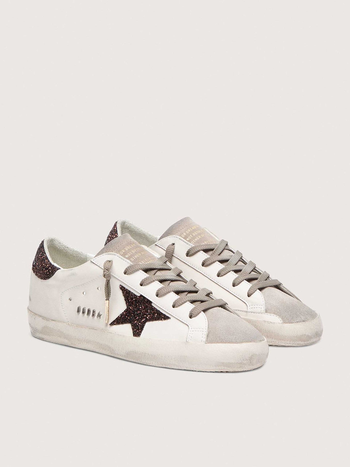 GOLDEN GOOSE - Sneakers Super-Star Glitter für Damen