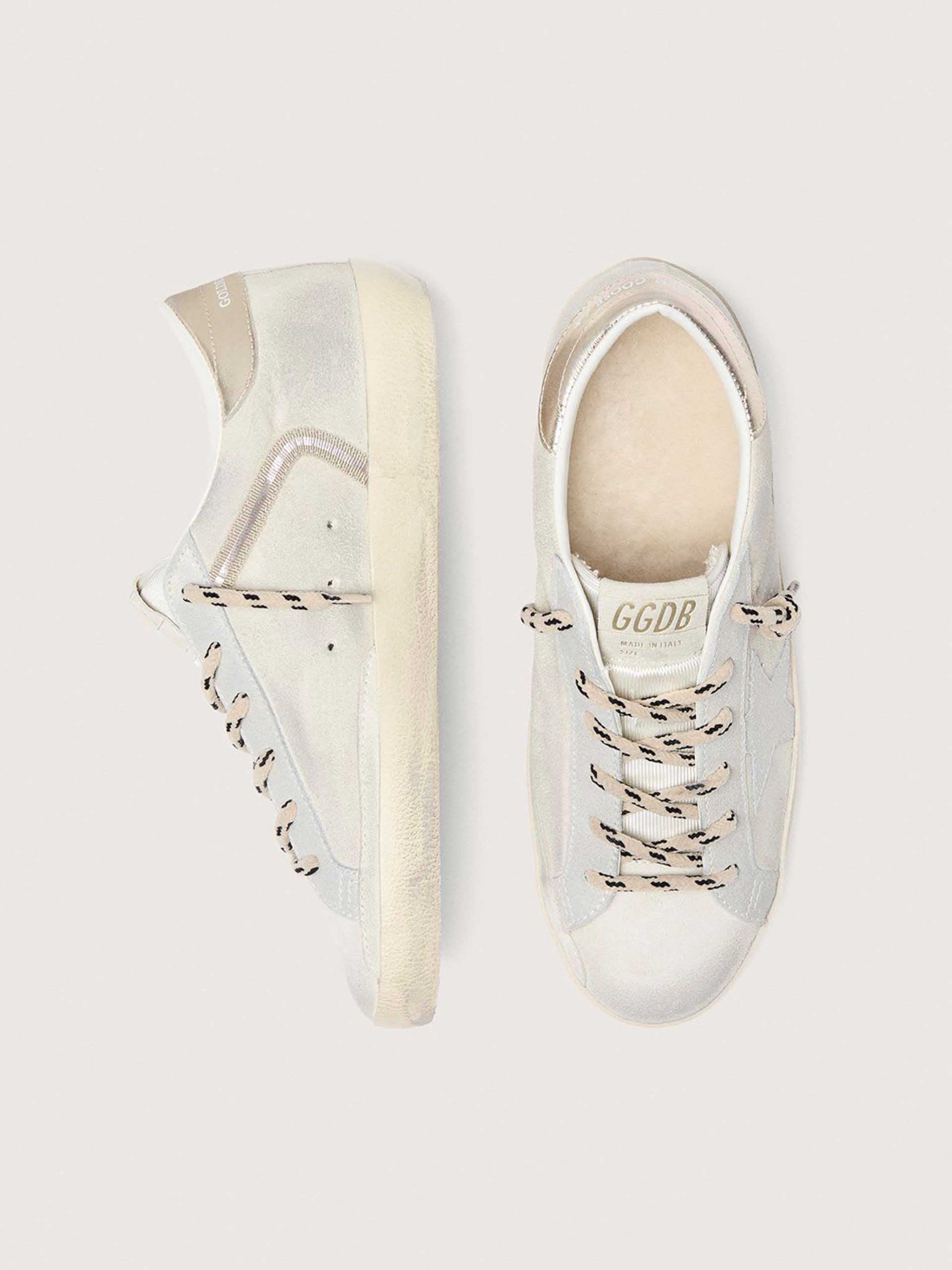 GOLDEN GOOSE - Sneakers Super-Star aus Veloursleder für Damen