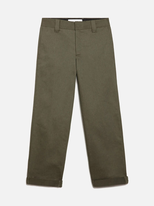 GOLDEN GOOSE - Gerade Chinohose Skate für Herren Militärgrün - Military green