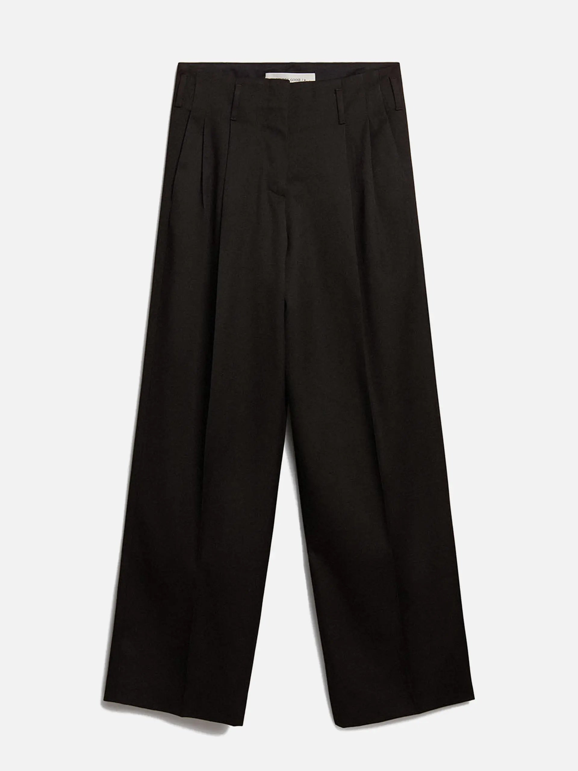 GOLDEN GOOSE - Wide-Leg Hose aus Wollgabardine für Damen