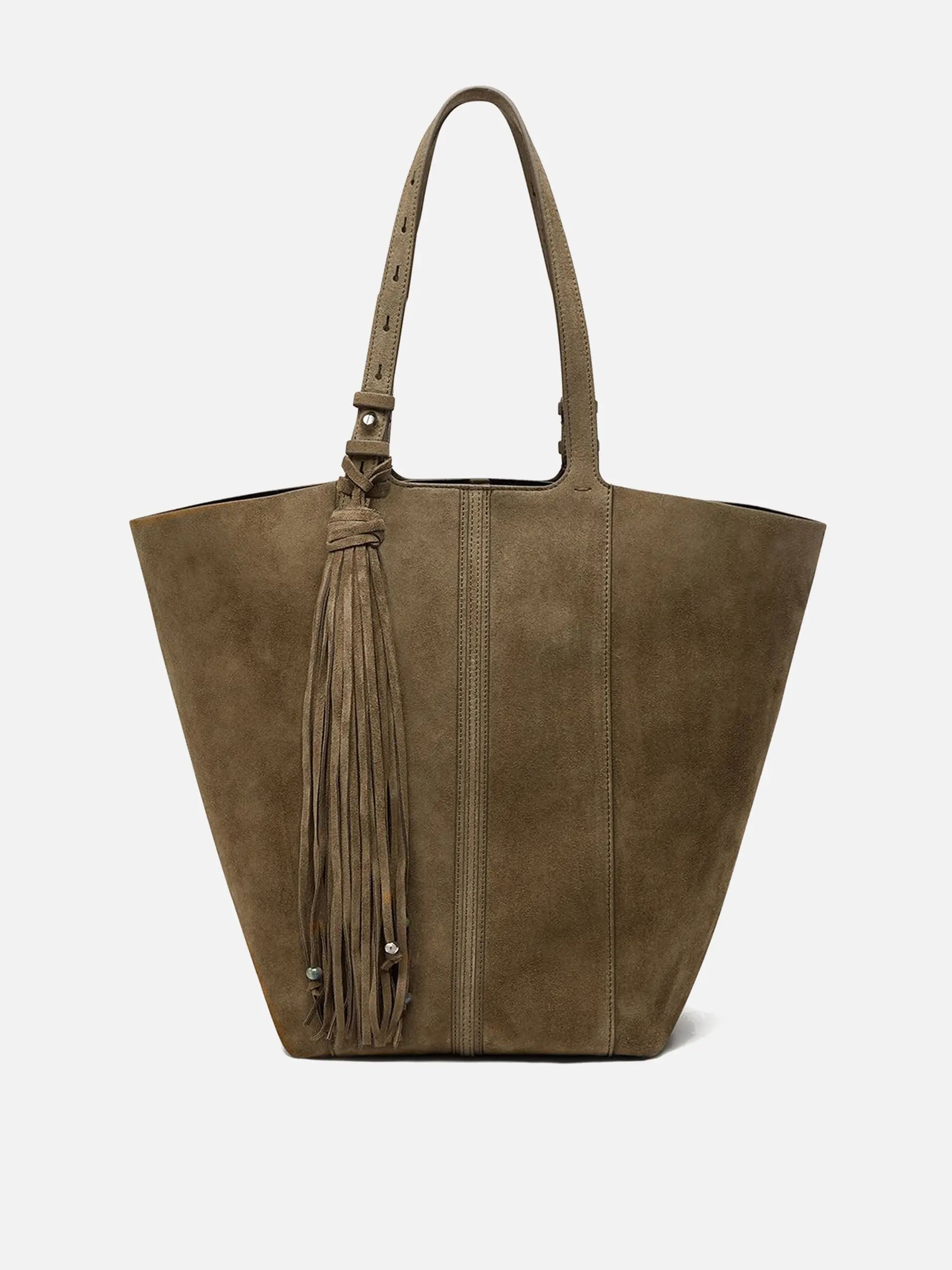 GOLDEN GOOSE - Tote Bag 24/7 aus Veloursleder