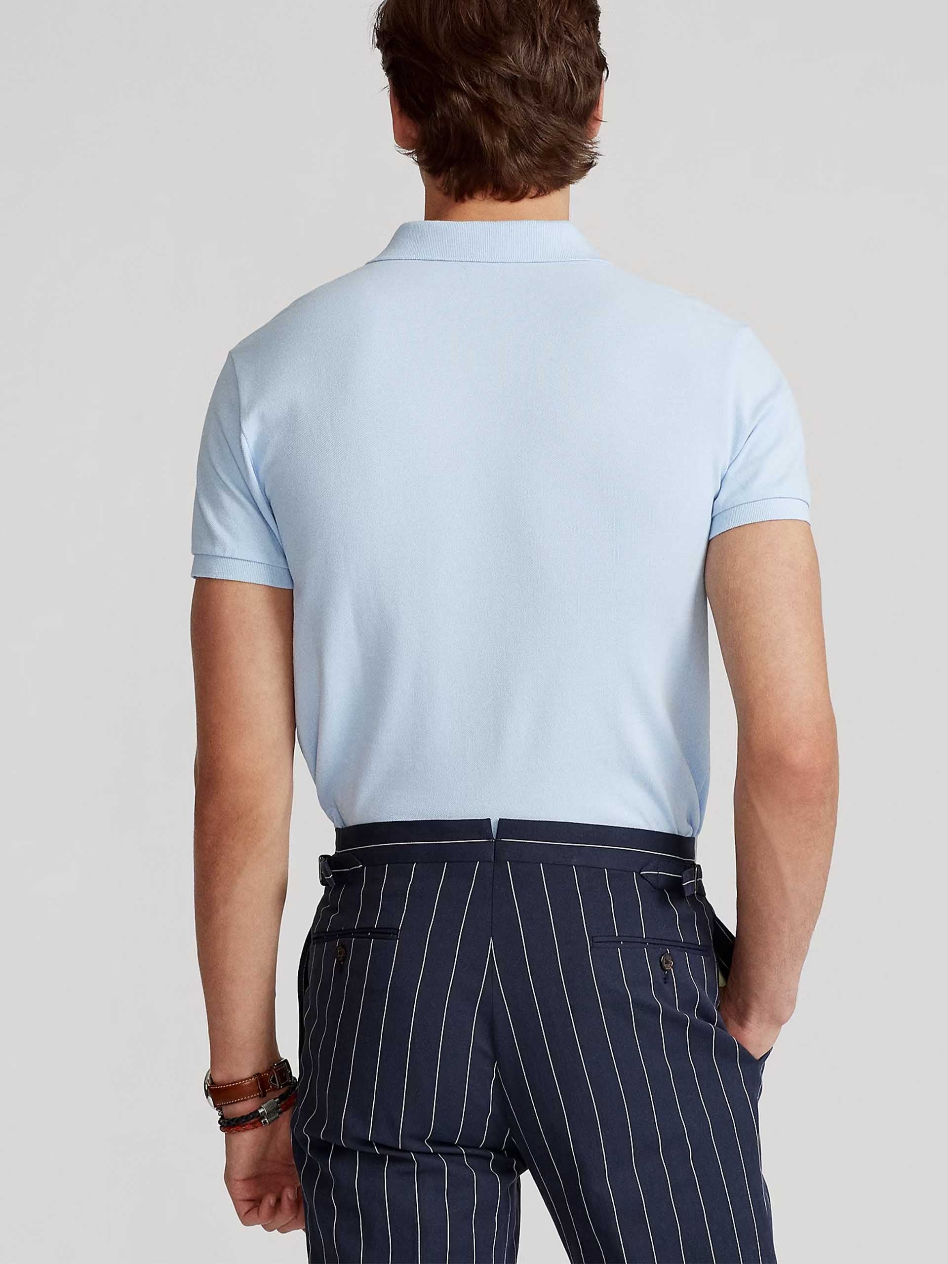 POLO RALPH LAUREN - Poloshirt aus Baumwoll-Piqué für Herren Hellblau - Light blue