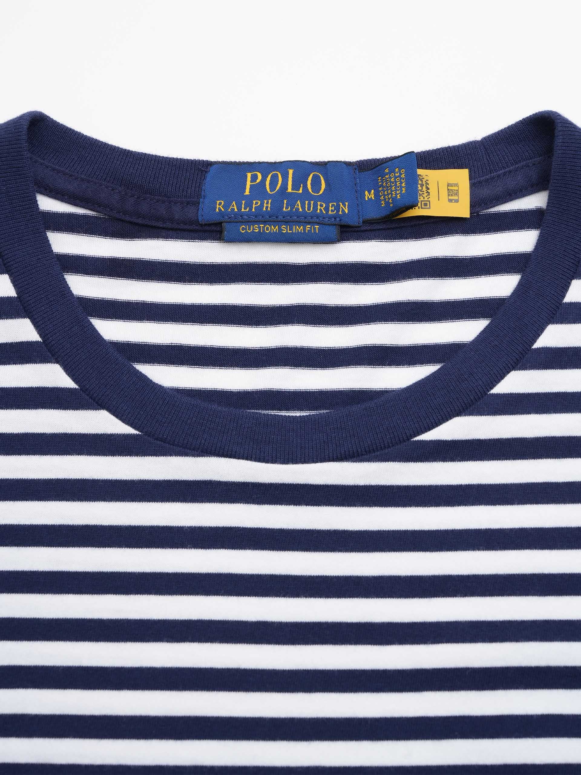 POLO RALPH LAUREN - Gestreiftes T-Shirt aus Jersey für Herren