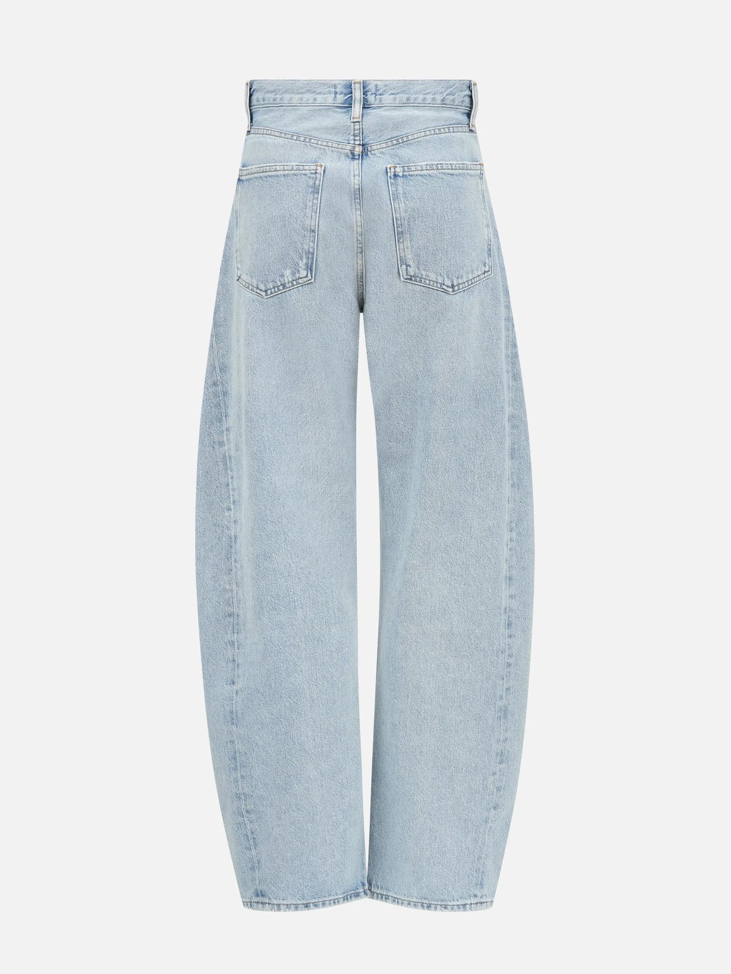 AGOLDE - High-Rise Jeans Luna für Damen Addition - Hellblau