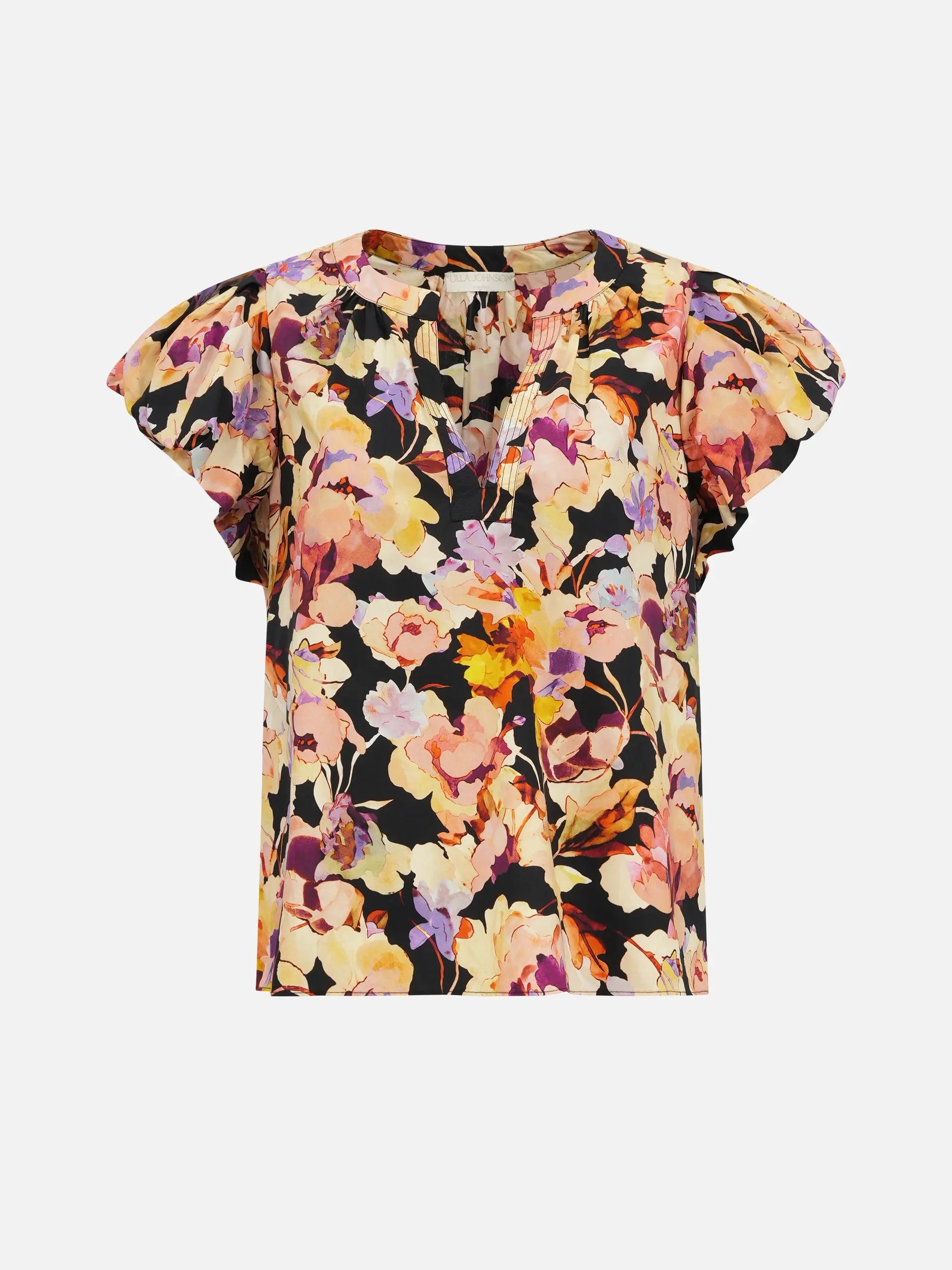 ULLA JOHNSON - Top Abril mit Blumen-Print für Damen