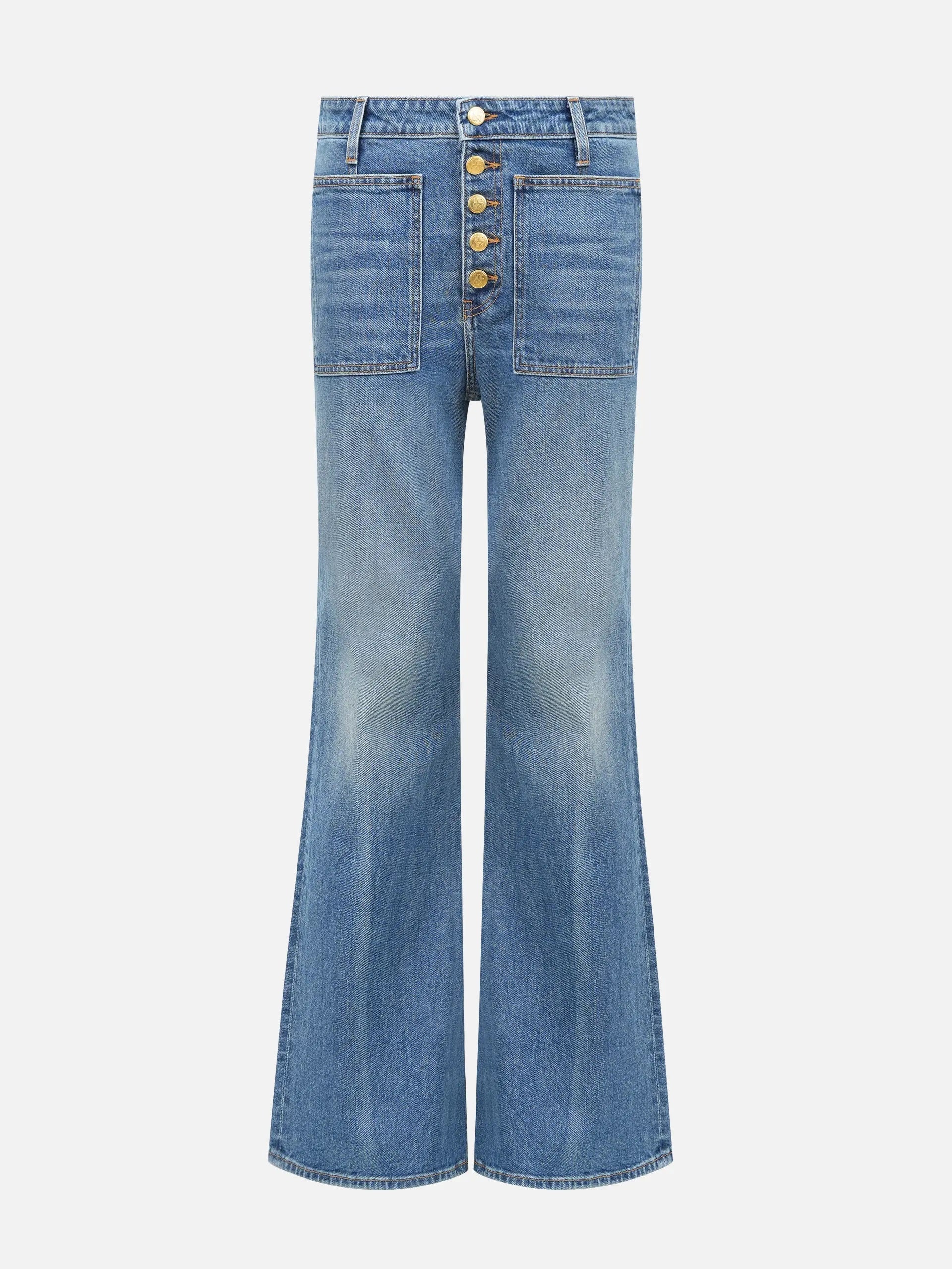 ULLA JOHNSON - High-Rise Kick-Flare Jeans Lou für Damen