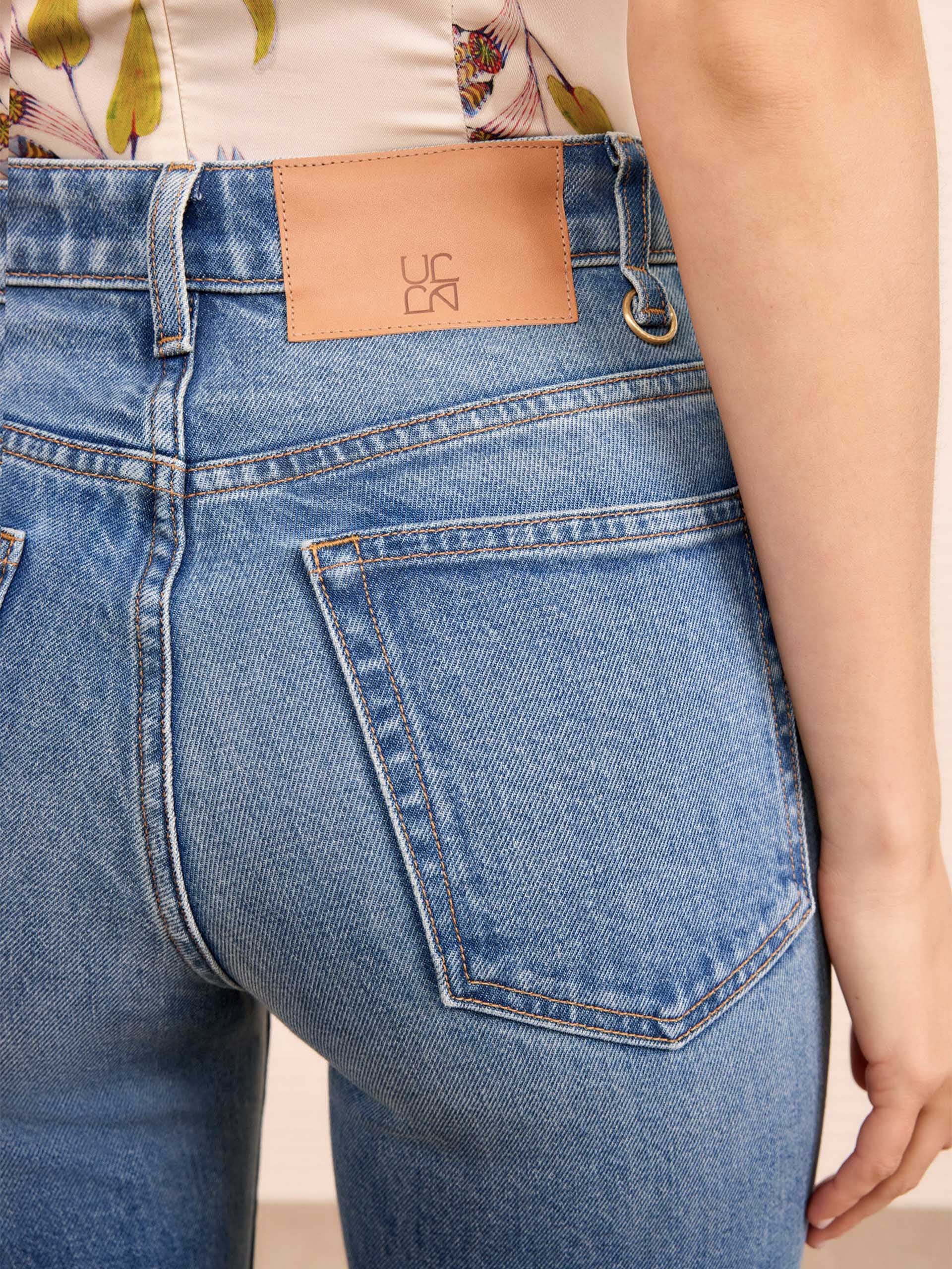 ULLA JOHNSON - High-Rise Kick-Flare Jeans Lou für Damen