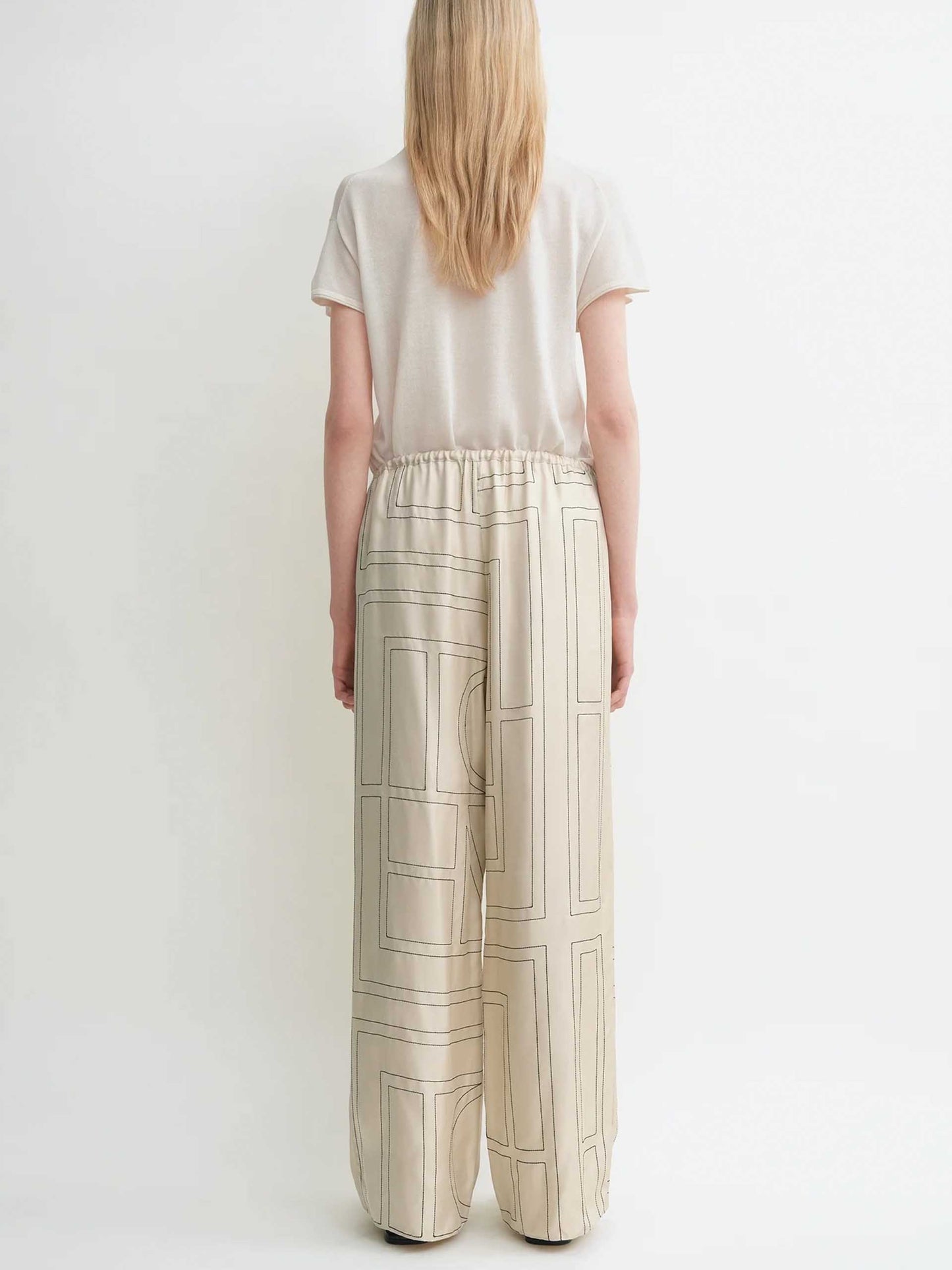 TOTEME - PJ-Hose mit Monogramm für Damen