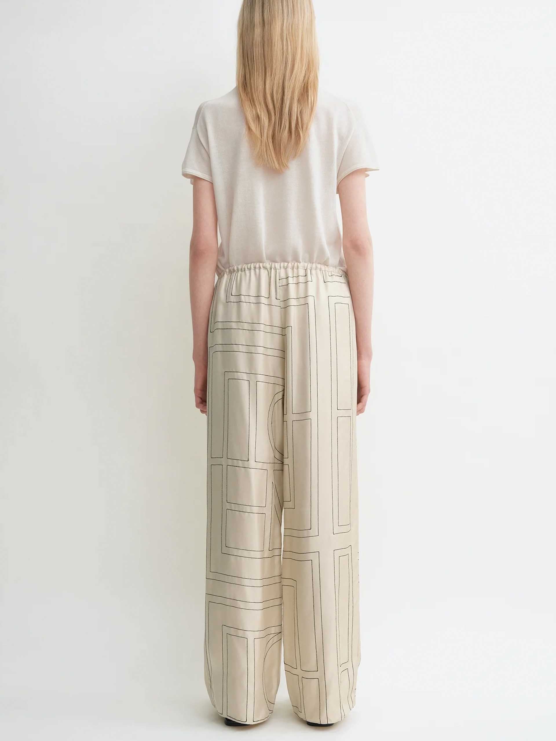 TOTEME - PJ-Hose mit Monogramm für Damen