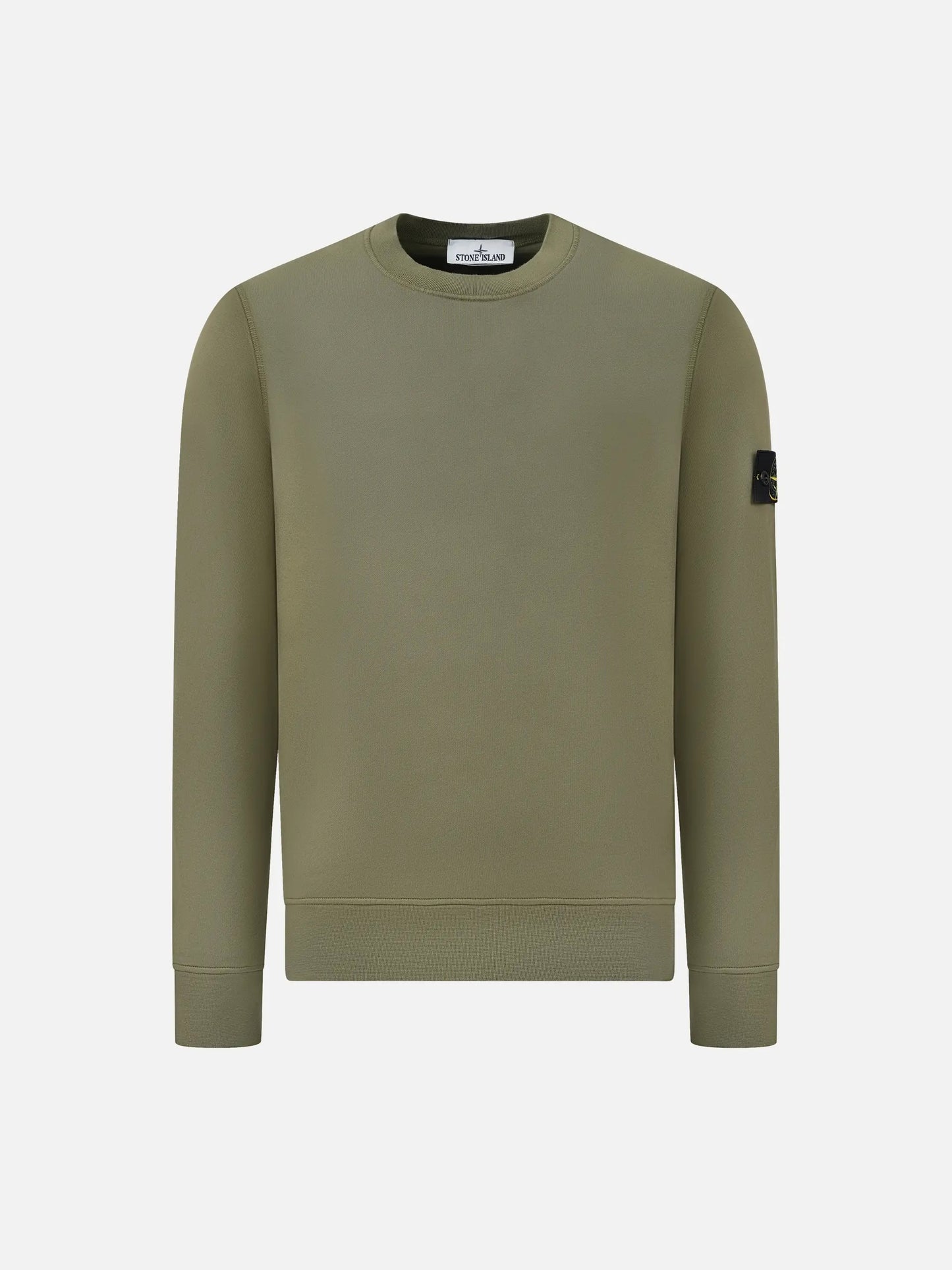 STONE ISLAND - Sweatshirt mit Kompass-Patch für Herren Armeegrün - Army green