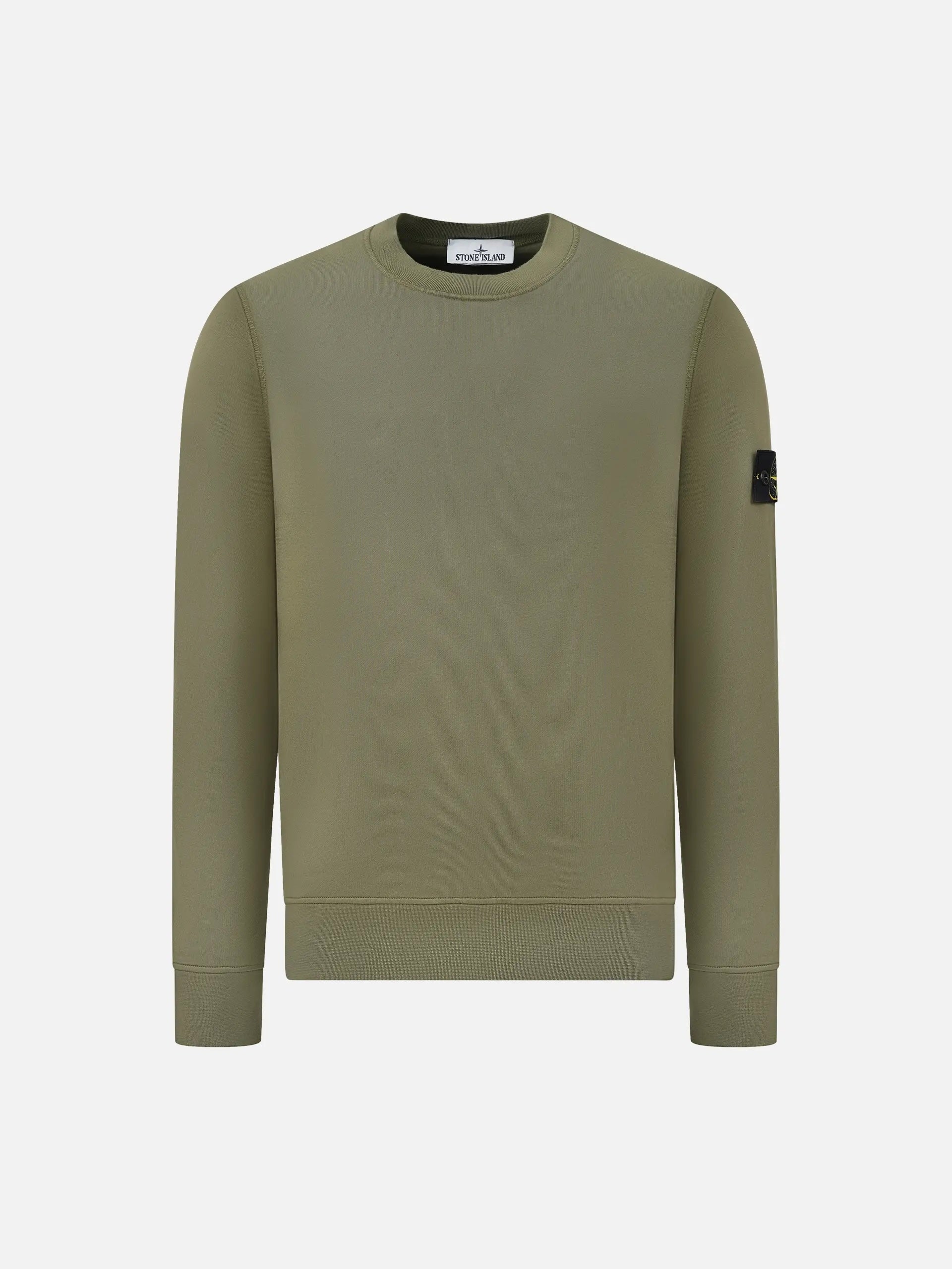 STONE ISLAND - Sweatshirt mit Kompass-Patch für Herren Armeegrün - Army green