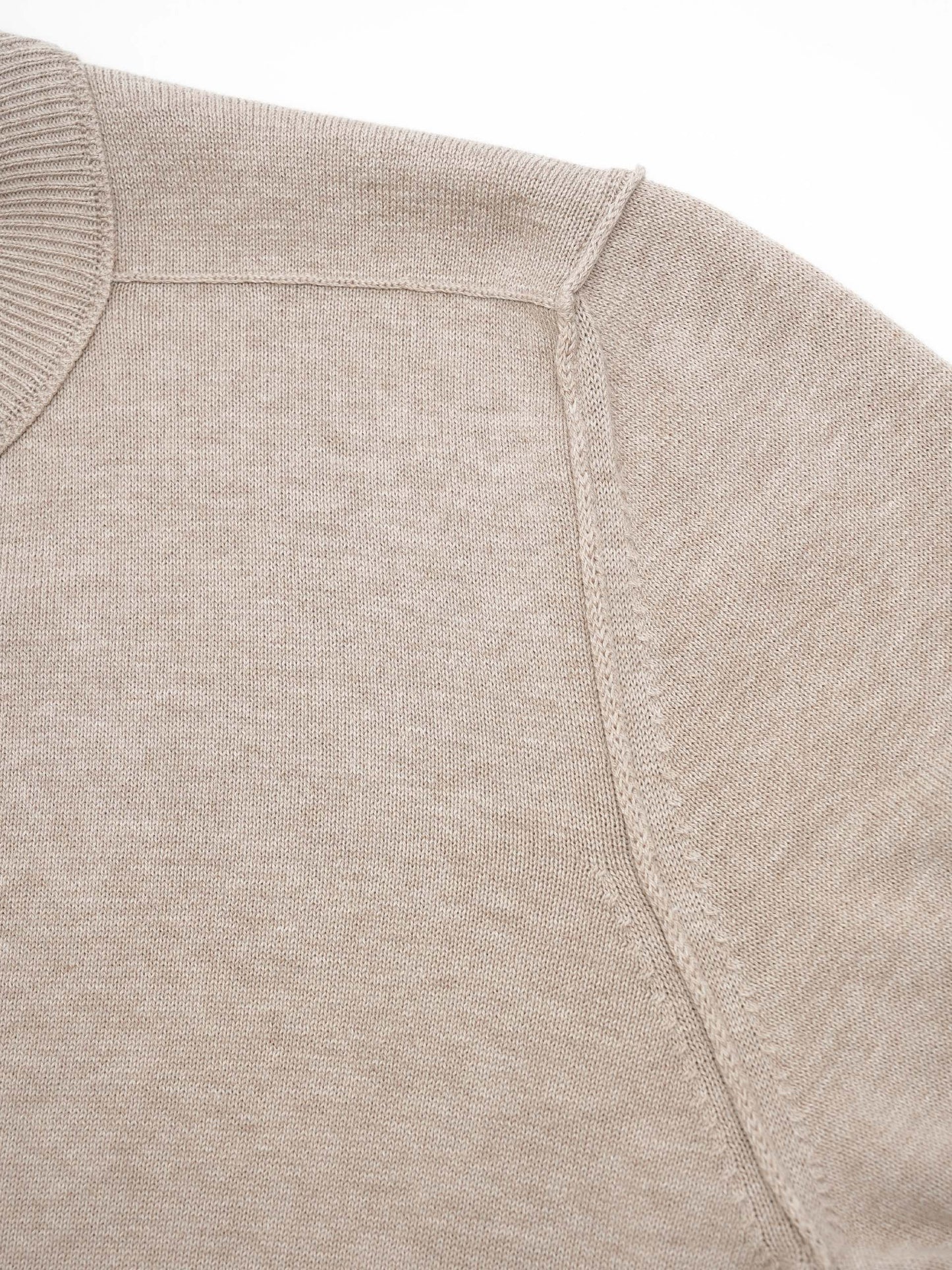 STONE ISLAND - Strickpullover aus Baumwolle für Herren Sand Beige