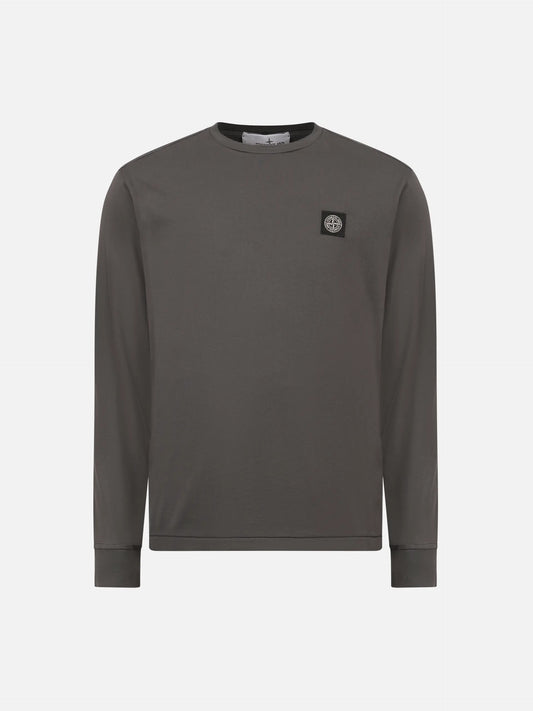 STONE ISLAND - Longsleeve-T-Shirt aus Baumwolle für Herren