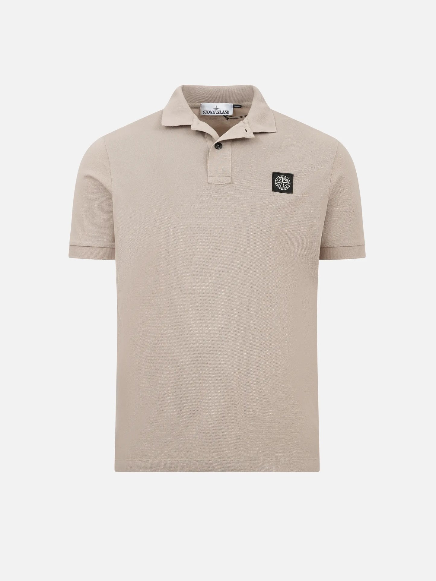 STONE ISLAND - Poloshirt aus Baumwollpiqué für Herren
