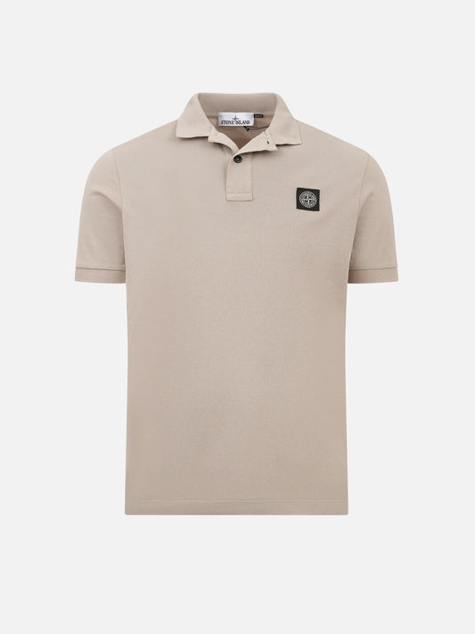 STONE ISLAND - Poloshirt aus Baumwollpiqué für Herren
