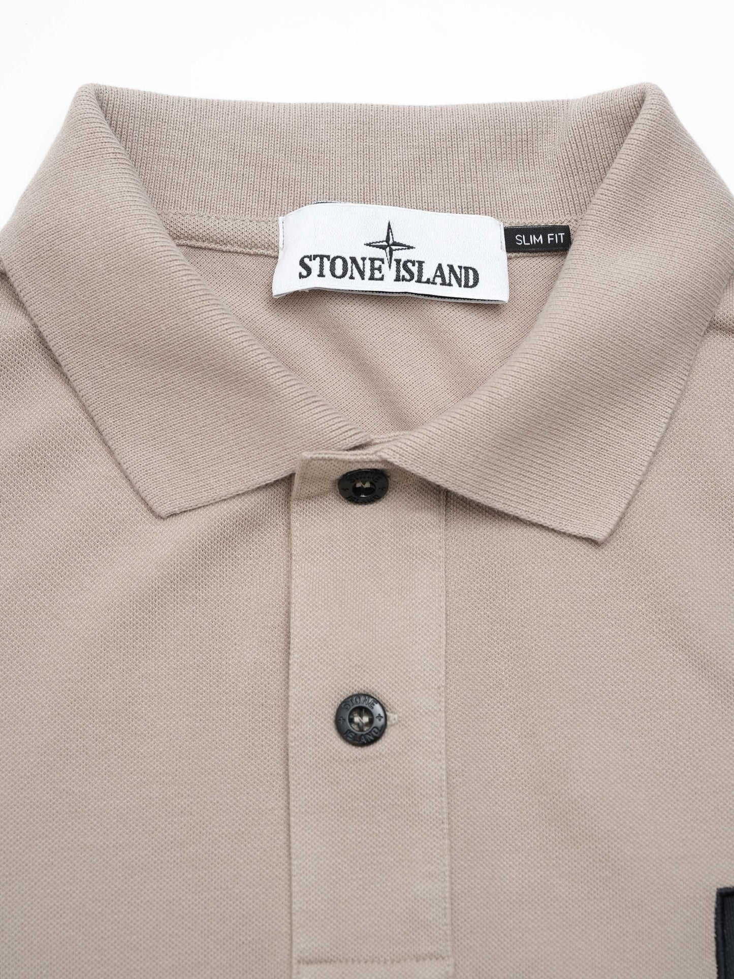 STONE ISLAND - Poloshirt aus Baumwollpiqué für Herren