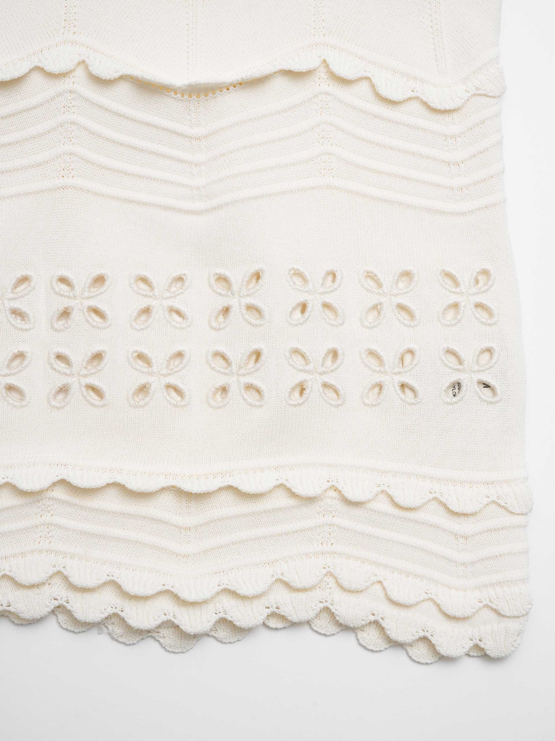 ULLA JOHNSON - Strick-Top Marcelena für Damen Off-White