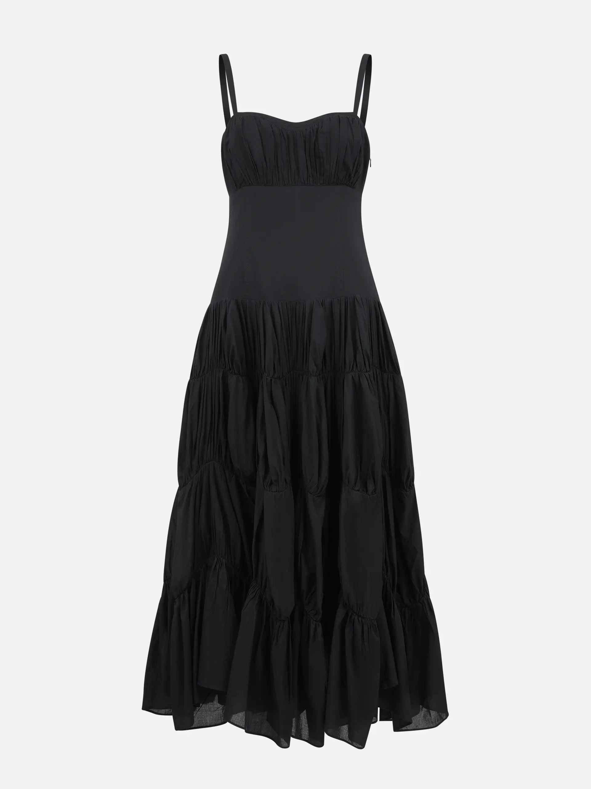 ULLA JOHNSON - Midikleid Emmalina aus Baumwolle für Damen