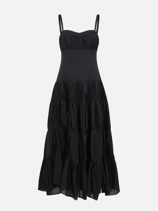 ULLA JOHNSON - Midikleid Emmalina aus Baumwolle für Damen