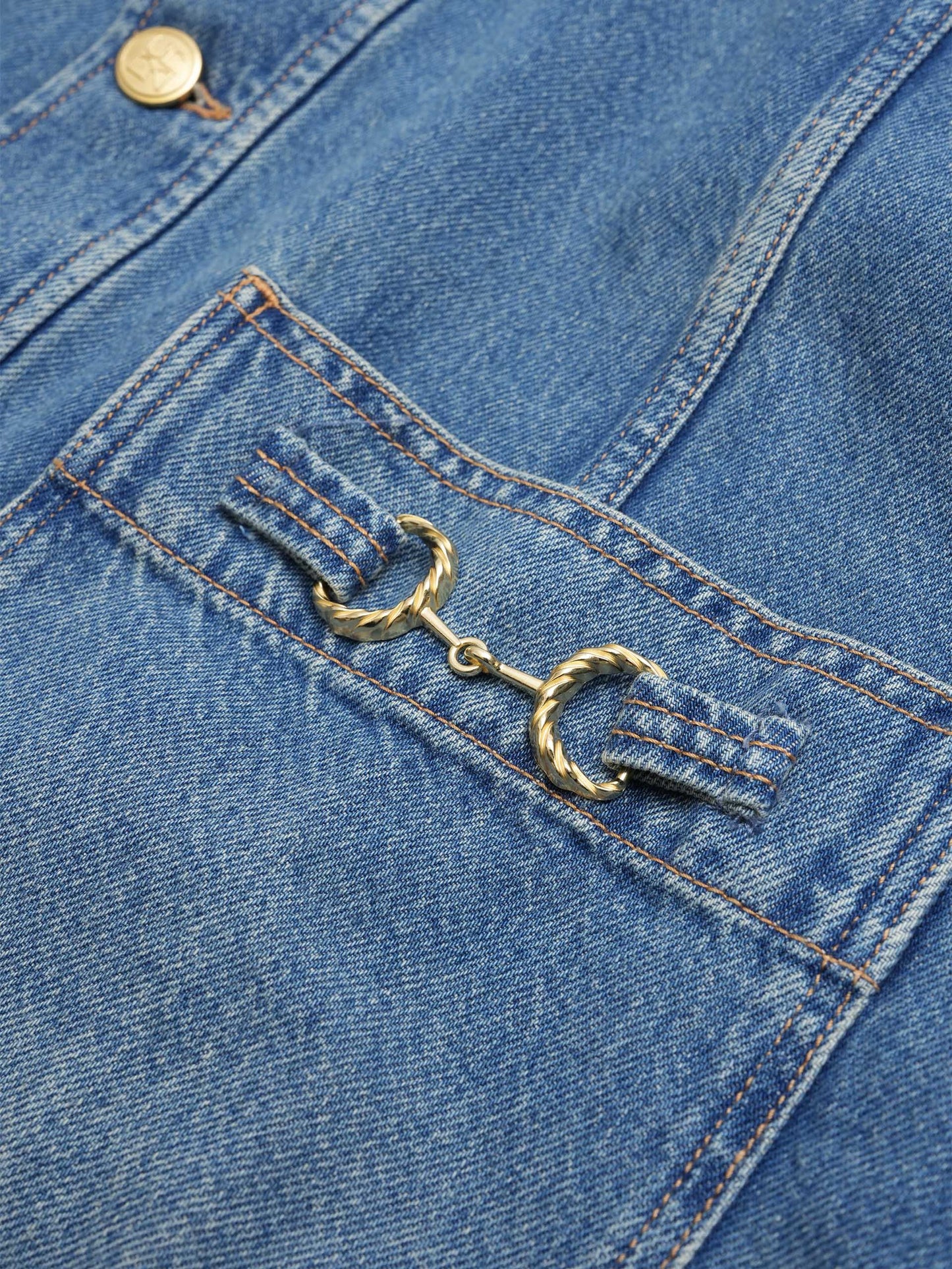 ULLA JOHNSON - Jeanskleid Painters für Damen