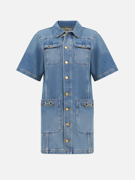 ULLA JOHNSON - Jeanskleid Painters für Damen