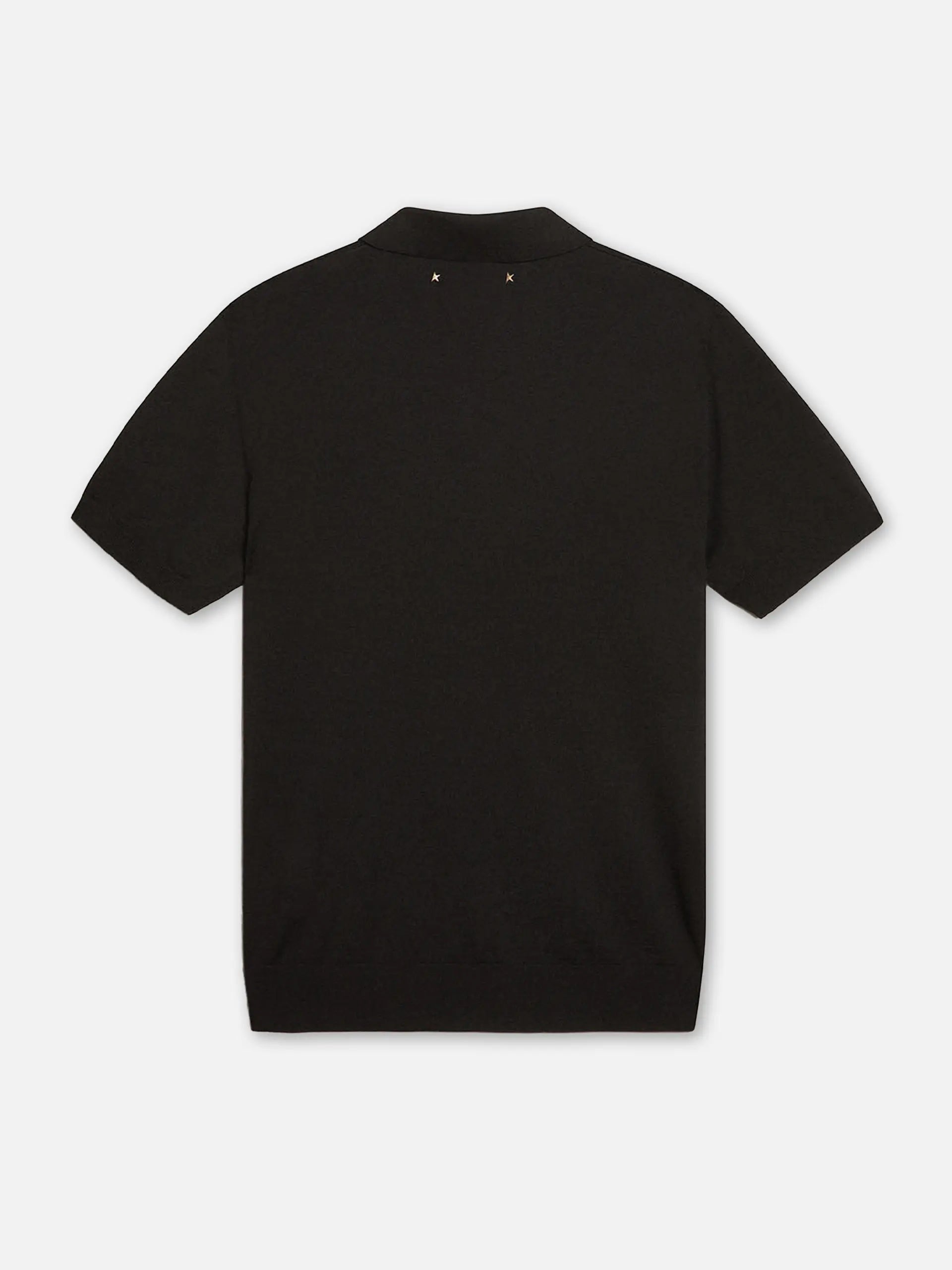 GOLDEN GOOSE - Strickpolo aus Merinowolle für Herren