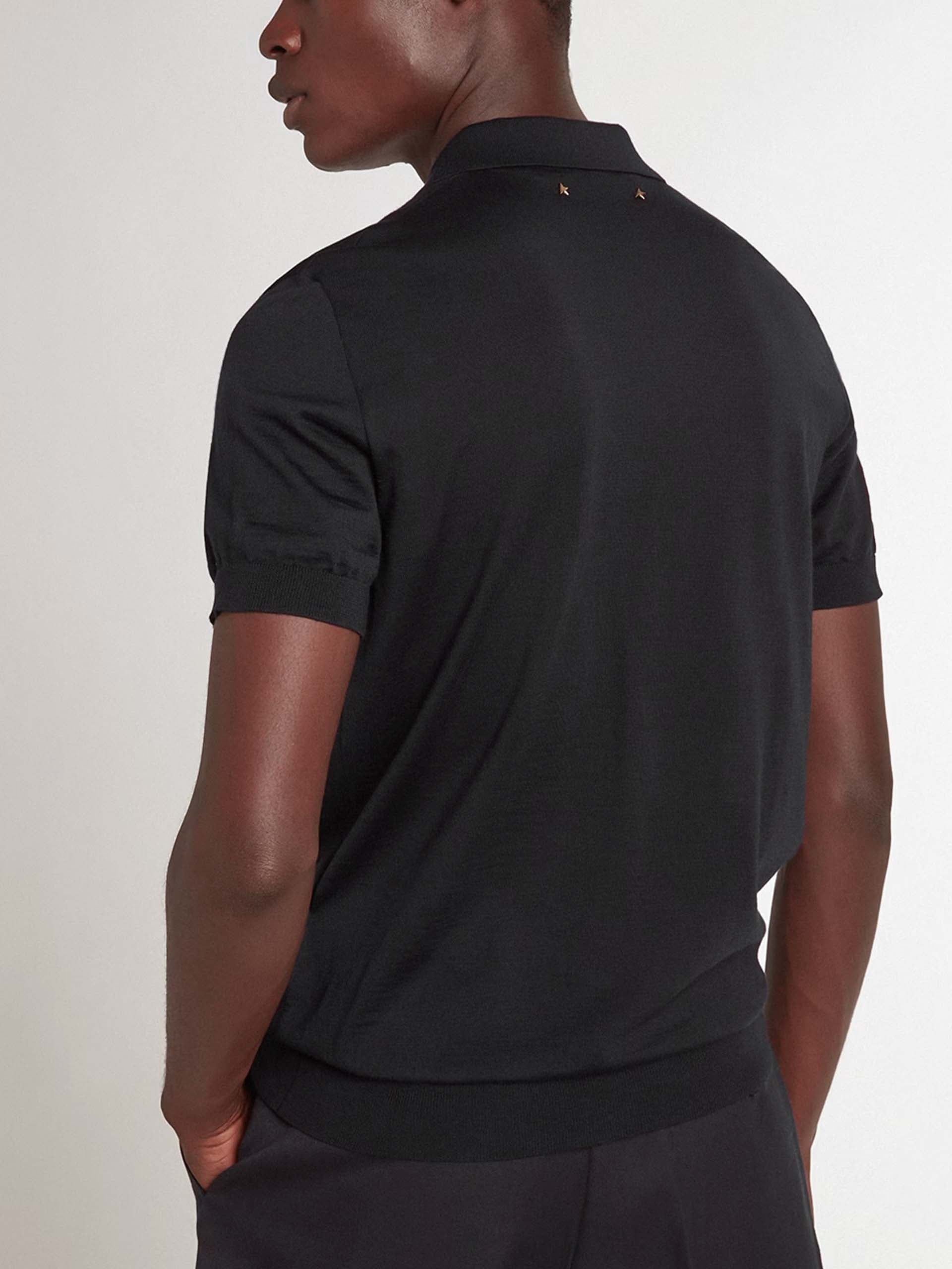 GOLDEN GOOSE - Strickpolo aus Merinowolle für Herren