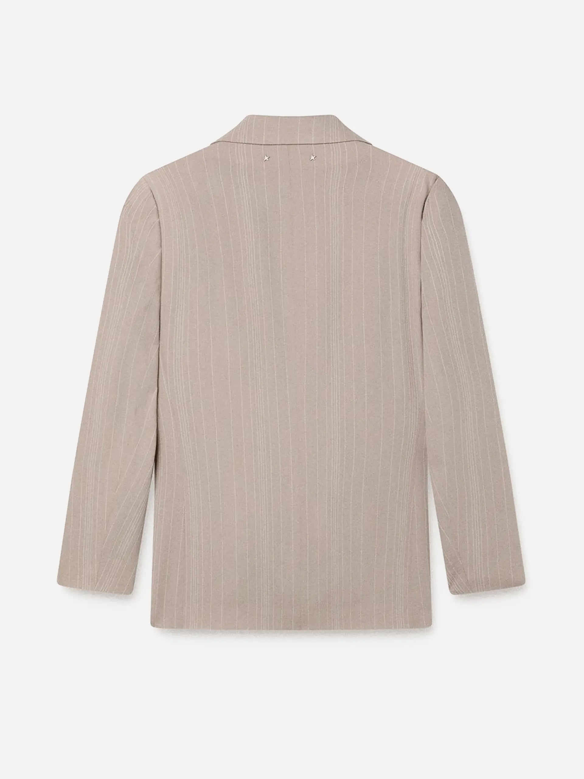 GOLDEN GOOSE - Einreihiger Nadelstreifen-Blazer für Damen