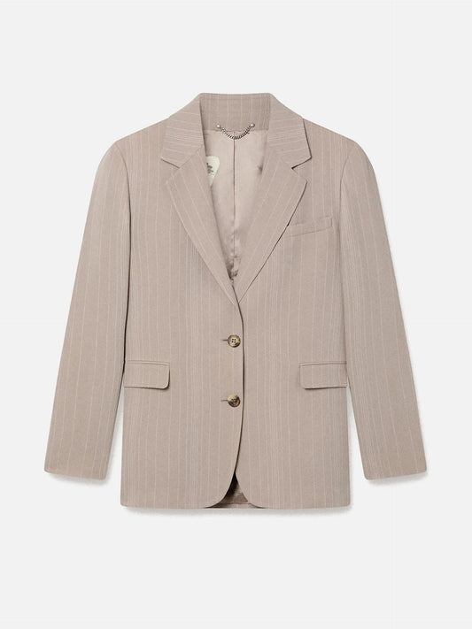 GOLDEN GOOSE - Einreihiger Nadelstreifen-Blazer für Damen