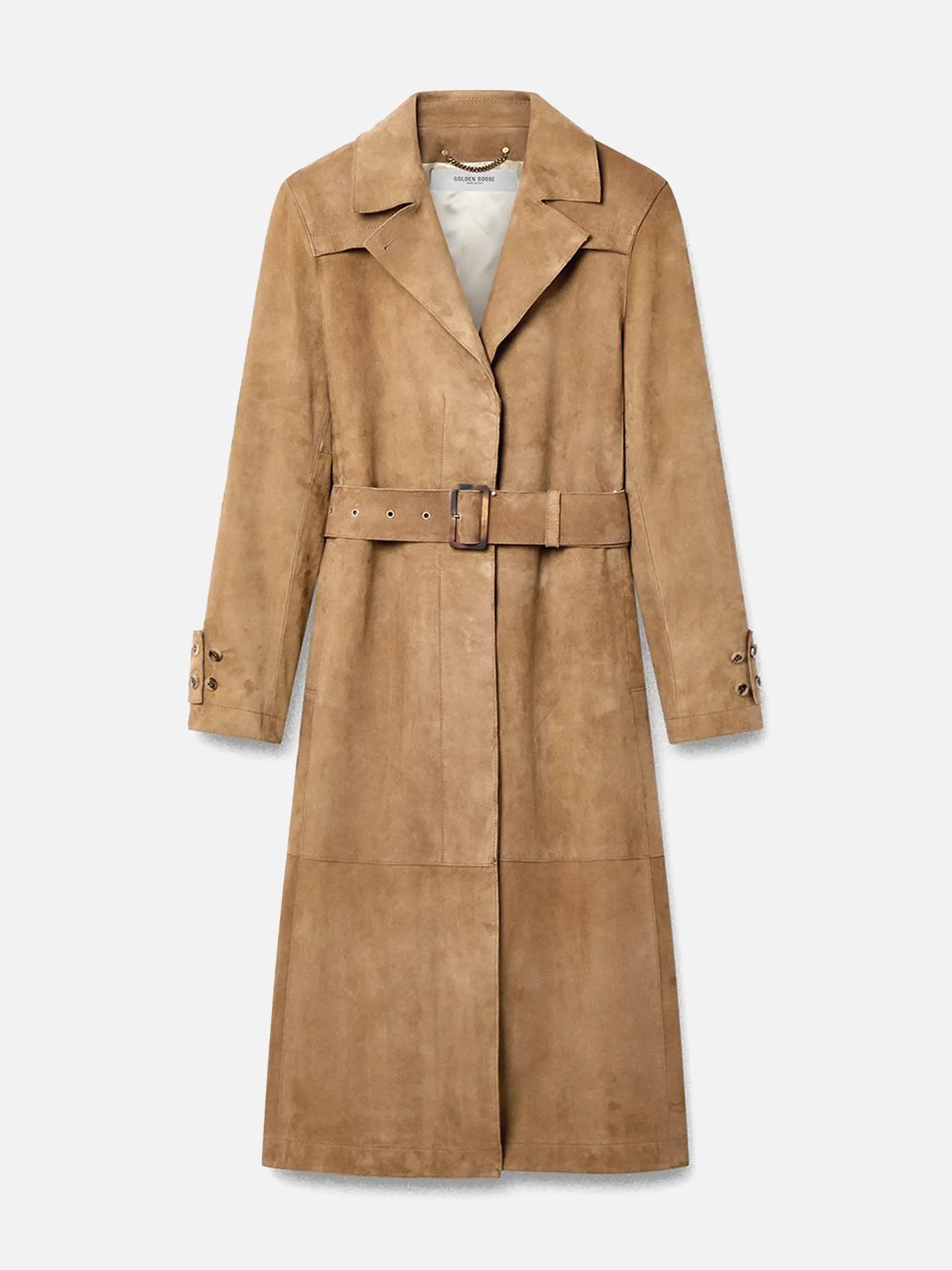 GOLDEN GOOSE - Trenchcoat aus Veloursleder für Damen