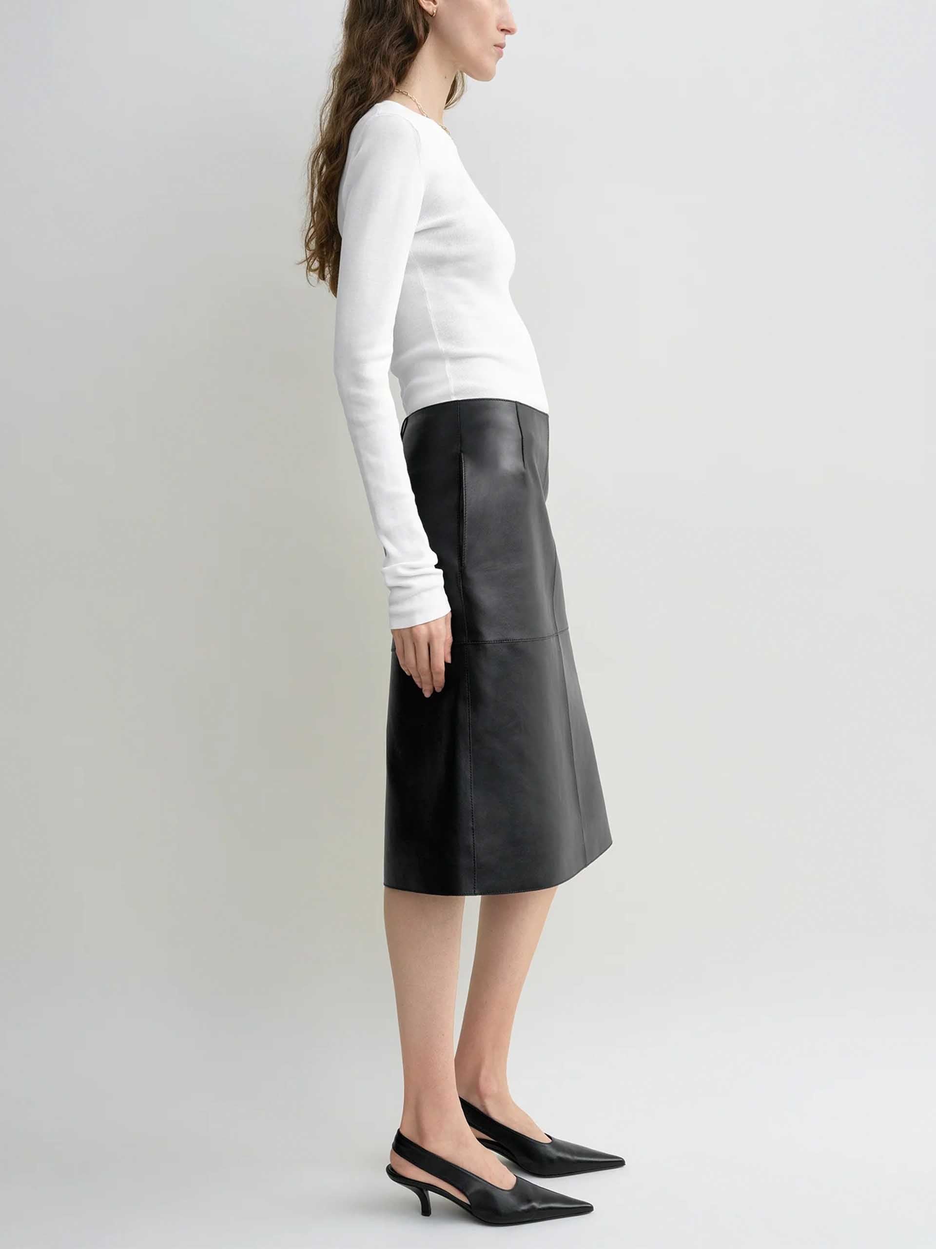 TOTEME - Langarm-Top aus Baumwolle für Damen Weiß - White