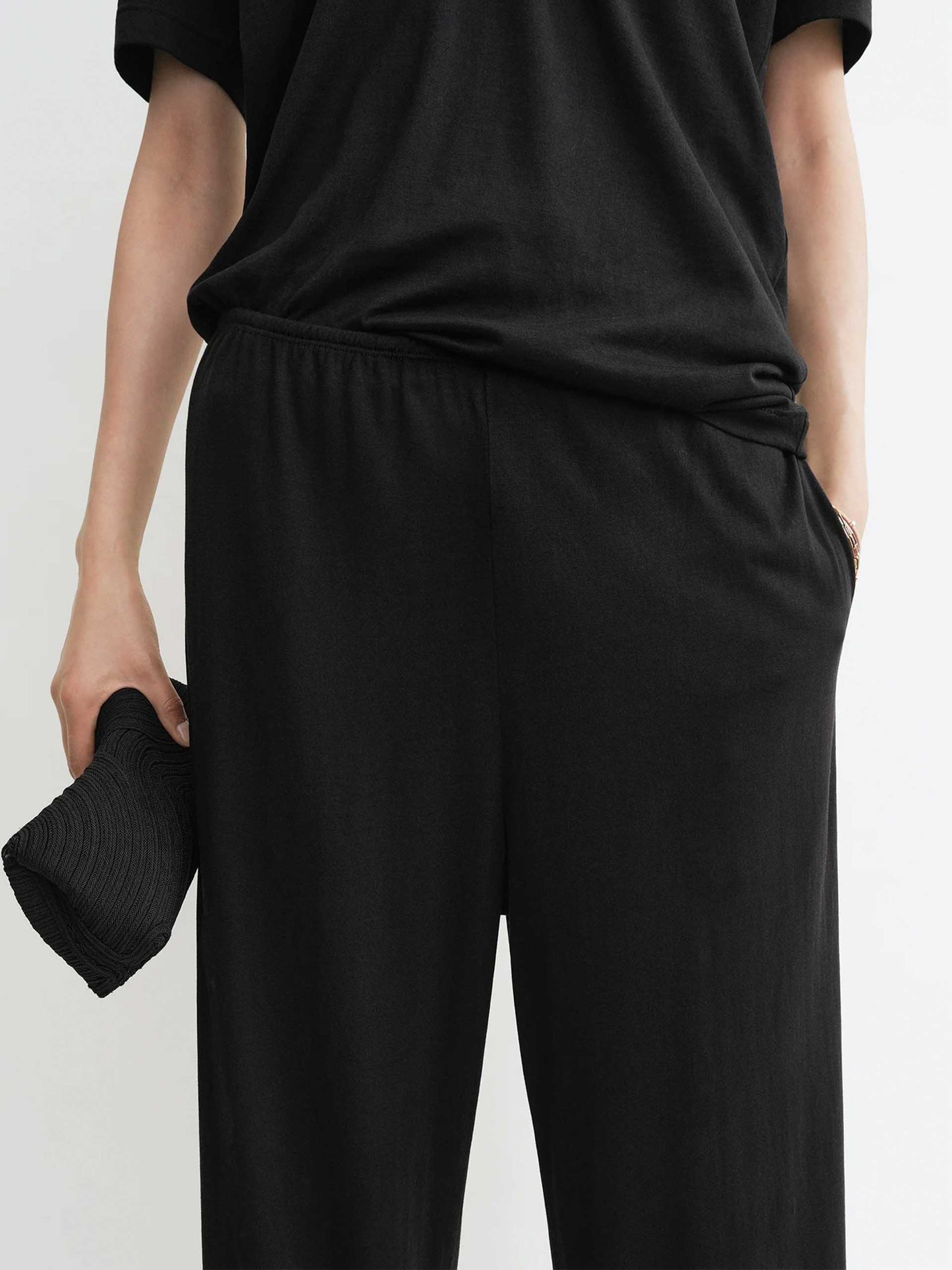 TOTEME - Hose aus Seiden-Baumwoll-Jersey für Damen