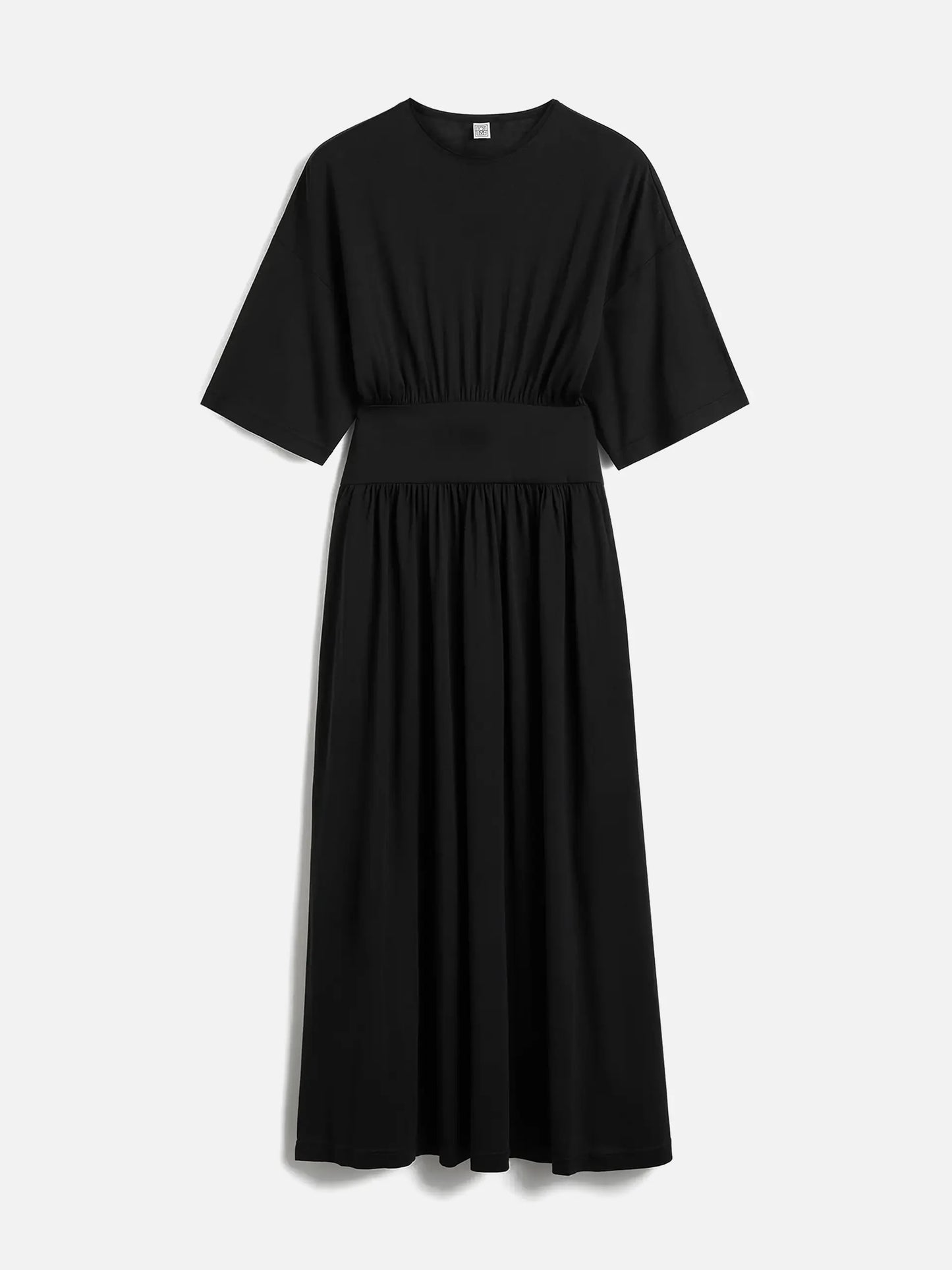 TOTEME - Kleid aus Seiden-Baumwoll-Jersey für Damen Schwarz - Black