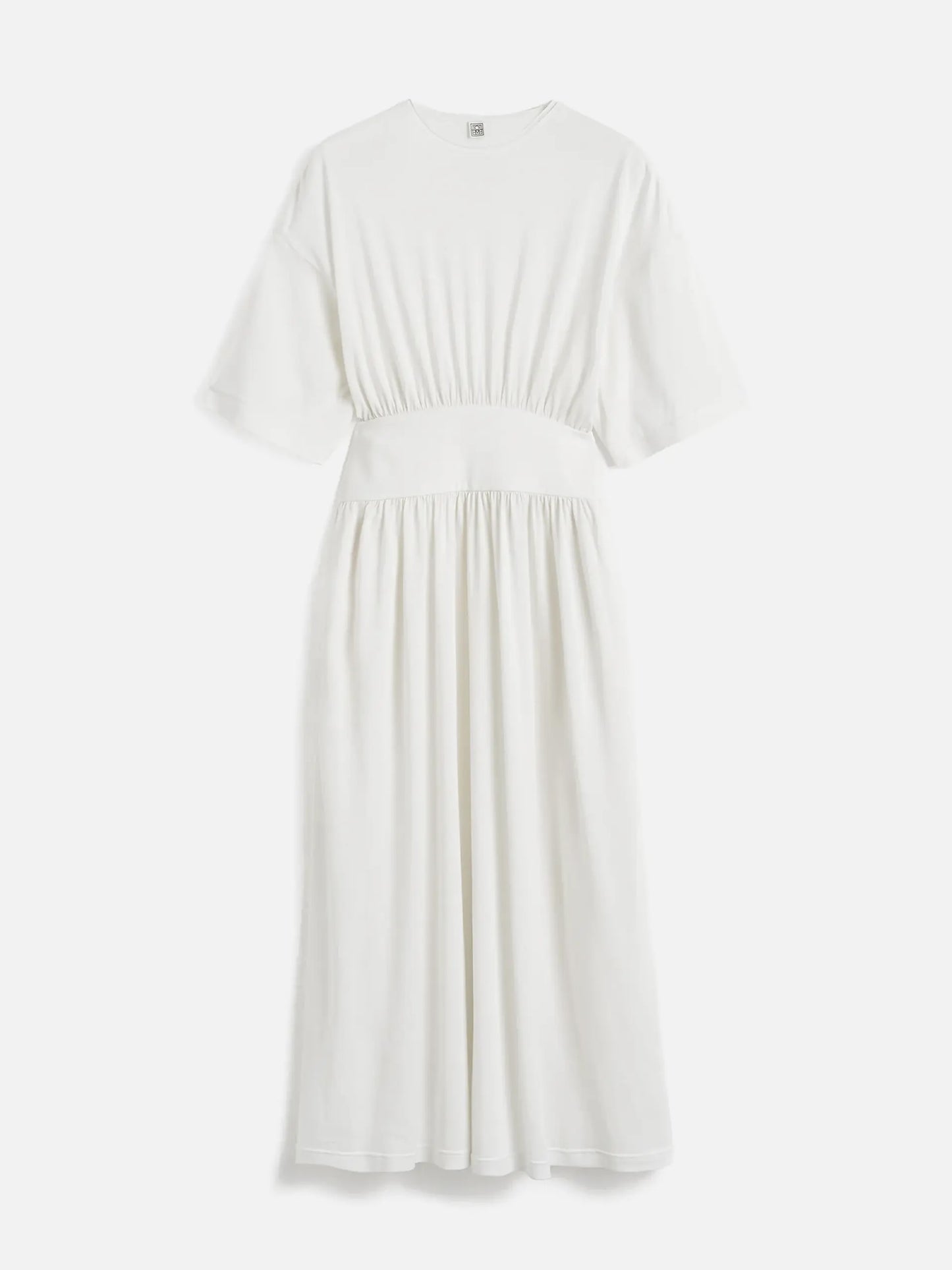 TOTEME - Kleid aus Seiden-Baumwoll-Jersey für Damen Off-White