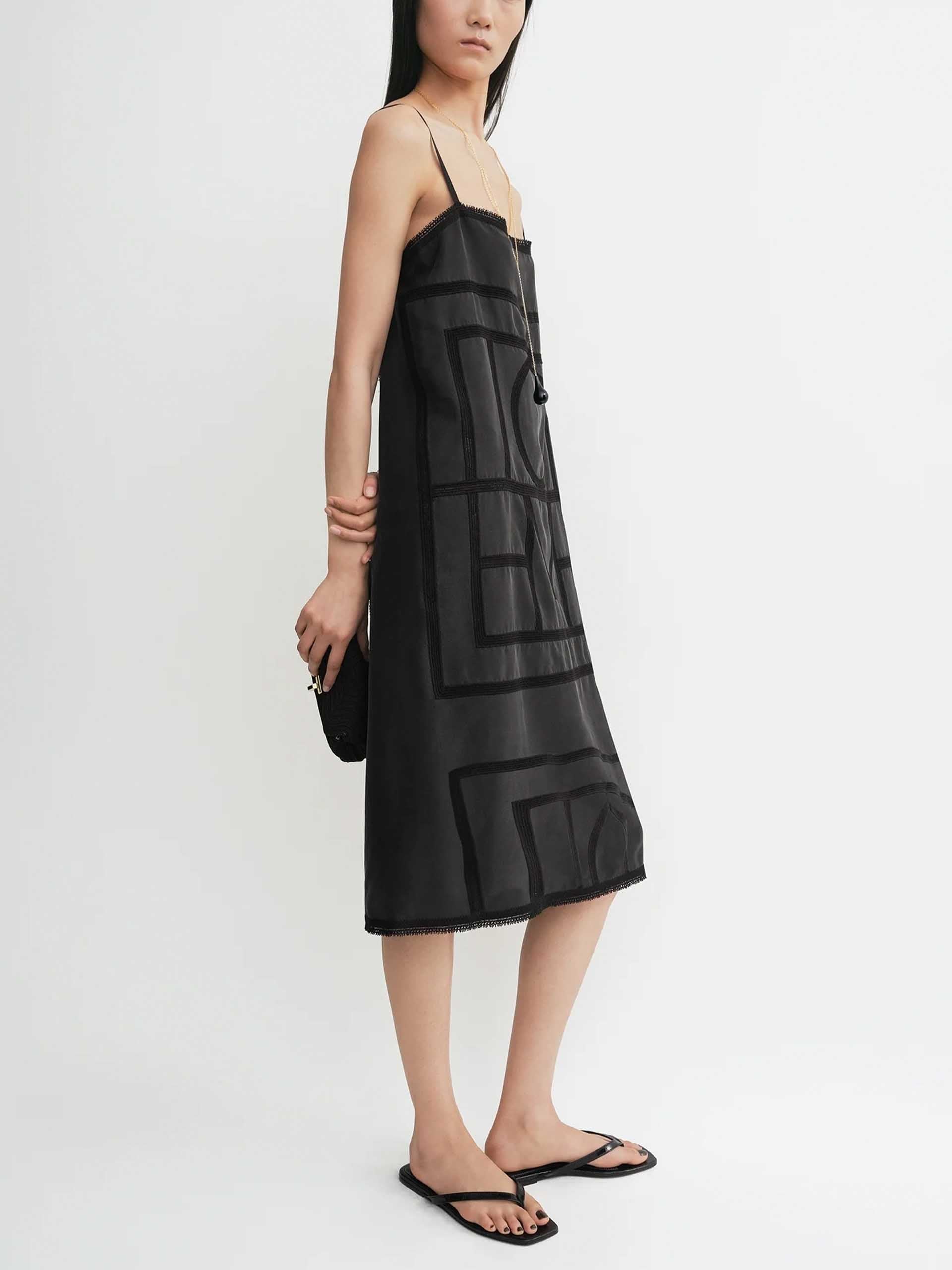 TOTEME - Seidenkleid mit Monogramm für Damen