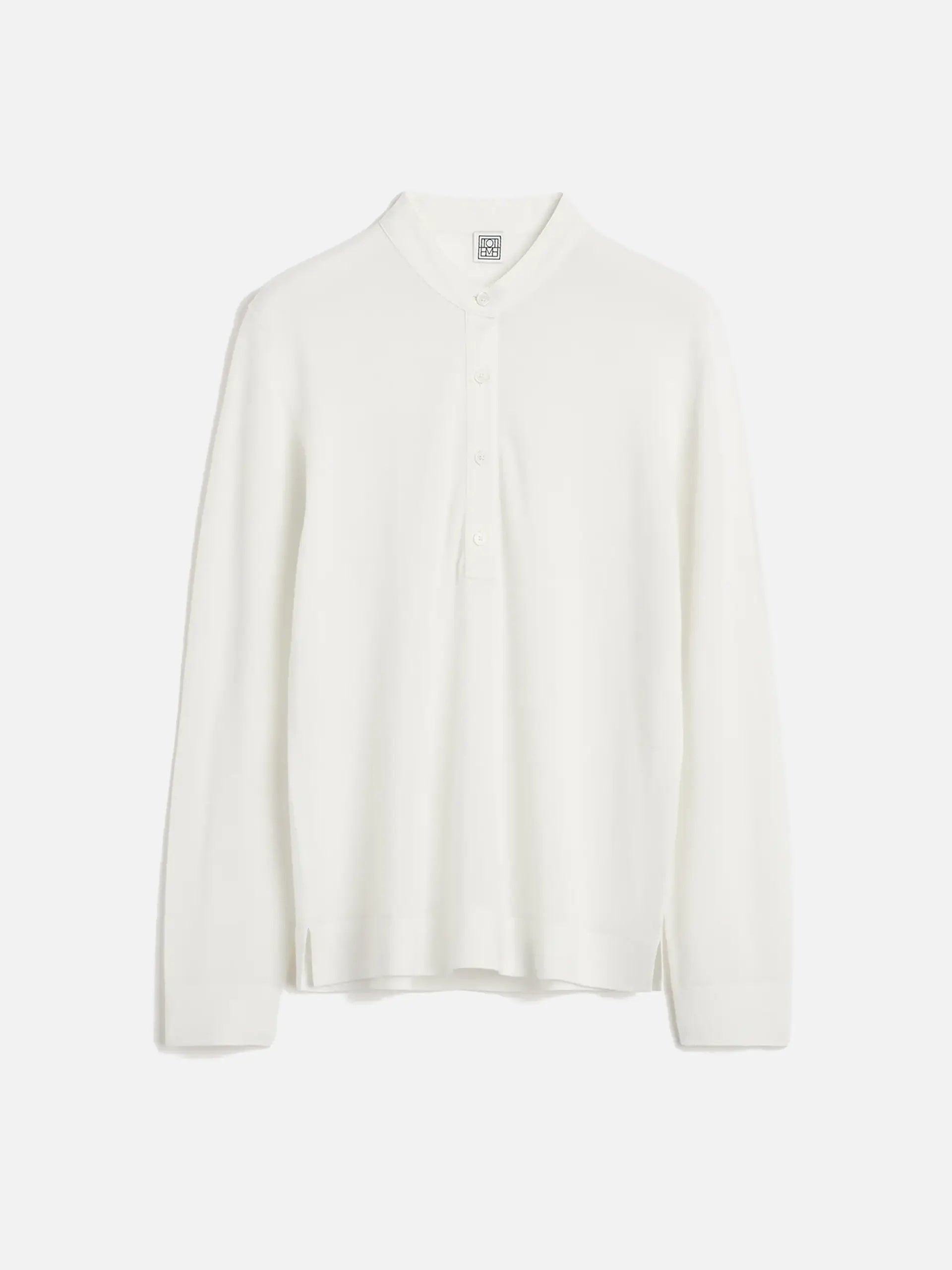 TOTEME - Strick-Top mit Halbknopfleiste für Damen Off-White